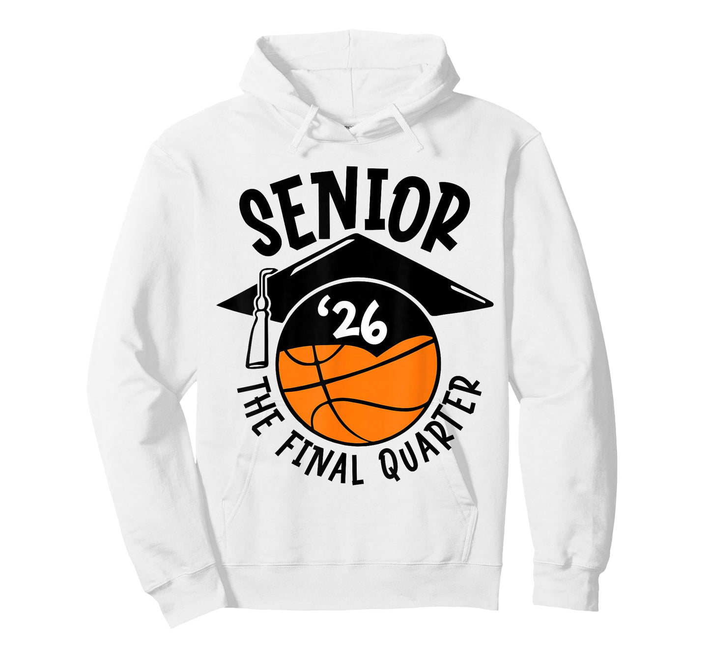 Senior 2026 Final Quarter Class of 2026 Basketball Sports T-Shirt