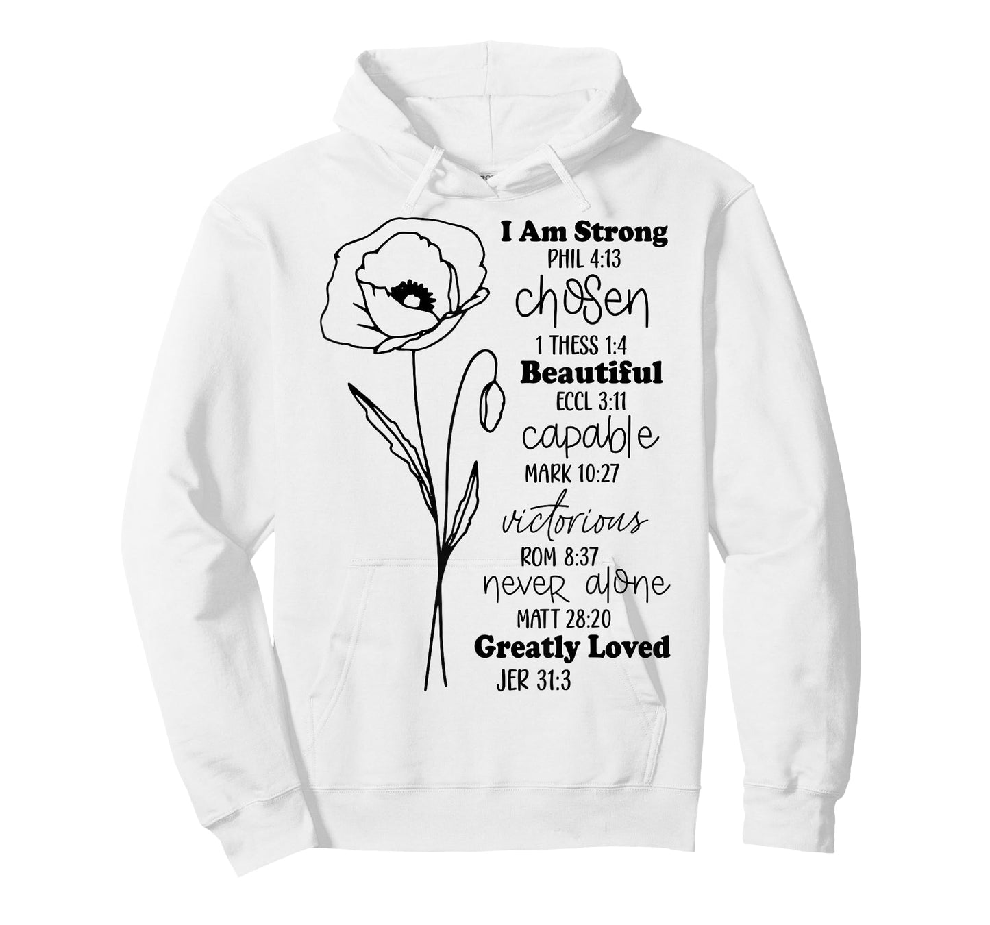 Chosen Wanted Cherished Christian Men Women Father Mother T-Shirt