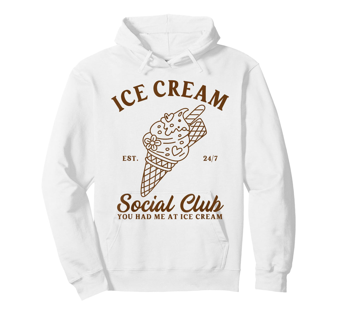 Ice Cream Lover Dessert Ice Cream Social Club Summer Gelato T-Shirt