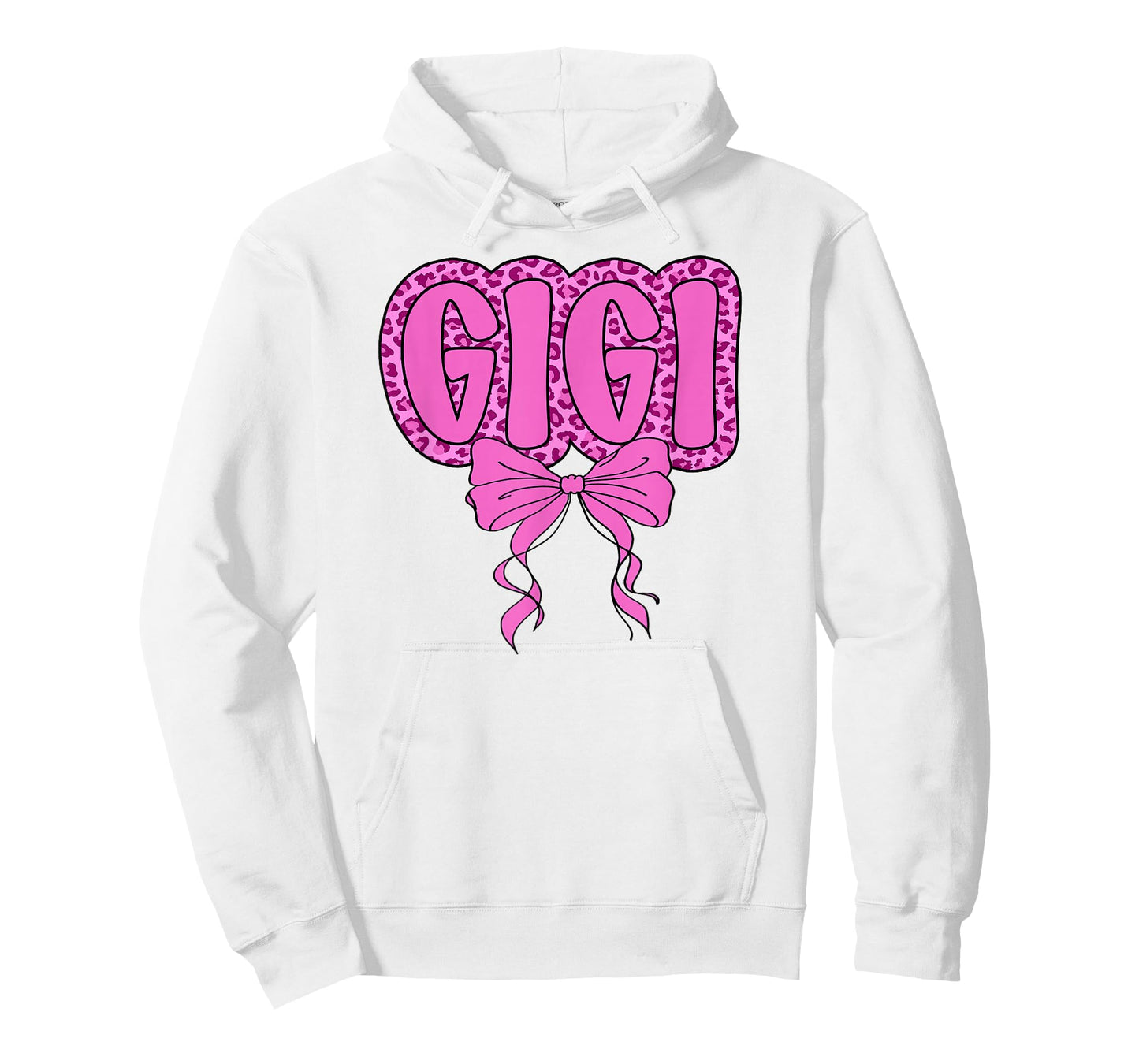 Gigi Floral Coquette Bow Pink Mother's Day Women Grandma T-Shirt