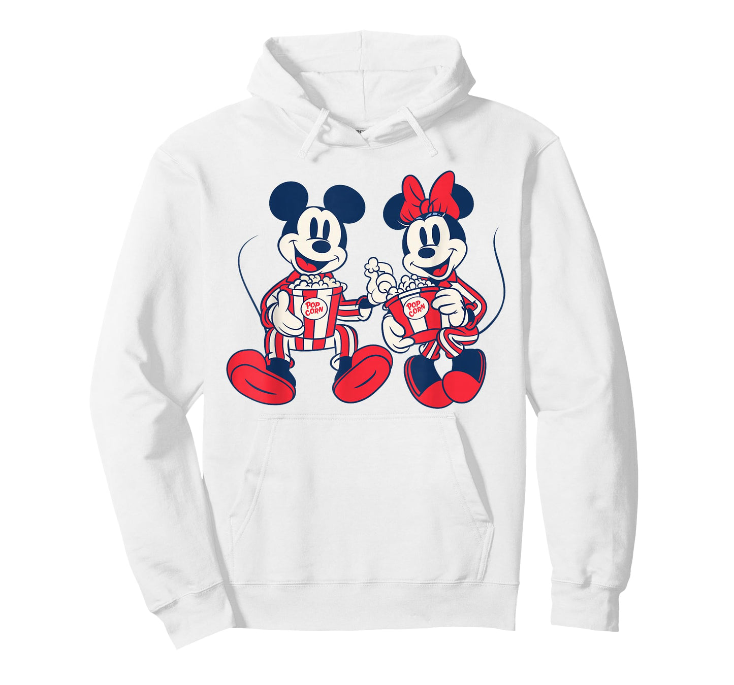 Disney Mickey & Minnie Pajamas and Popcorn Cozy PJs Night T-Shirt