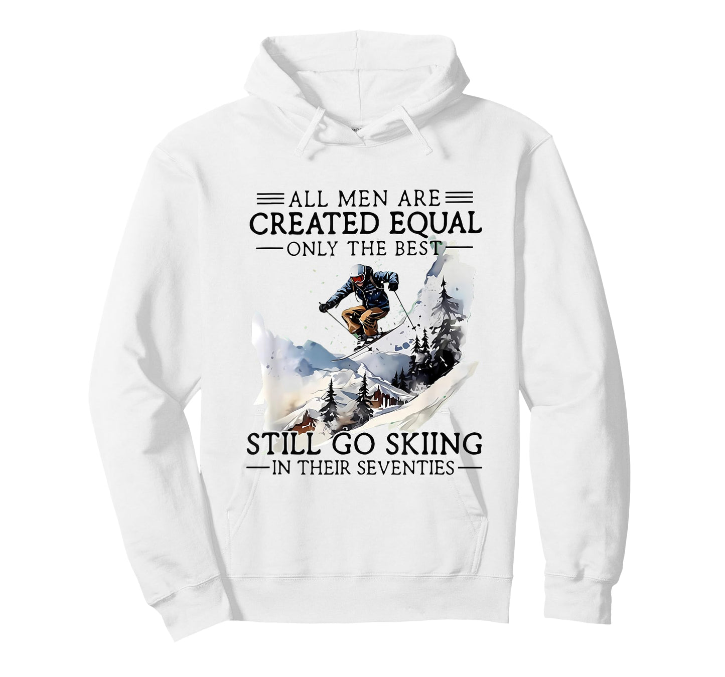 Men Still Go Skiing 70 Winter Sports Lover Skier T-Shirt