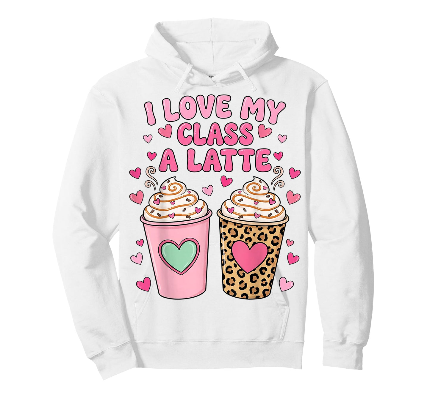 School Loved Teaching Hearts Teacher Valentines Teach T-Shirt