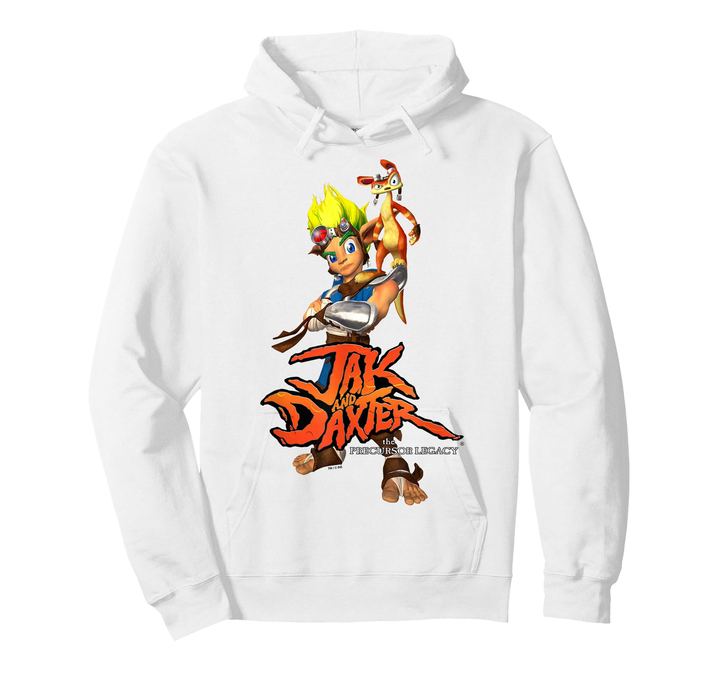 PlayStation Jak and Daxter Classic Duo Pose and Logo T-Shirt