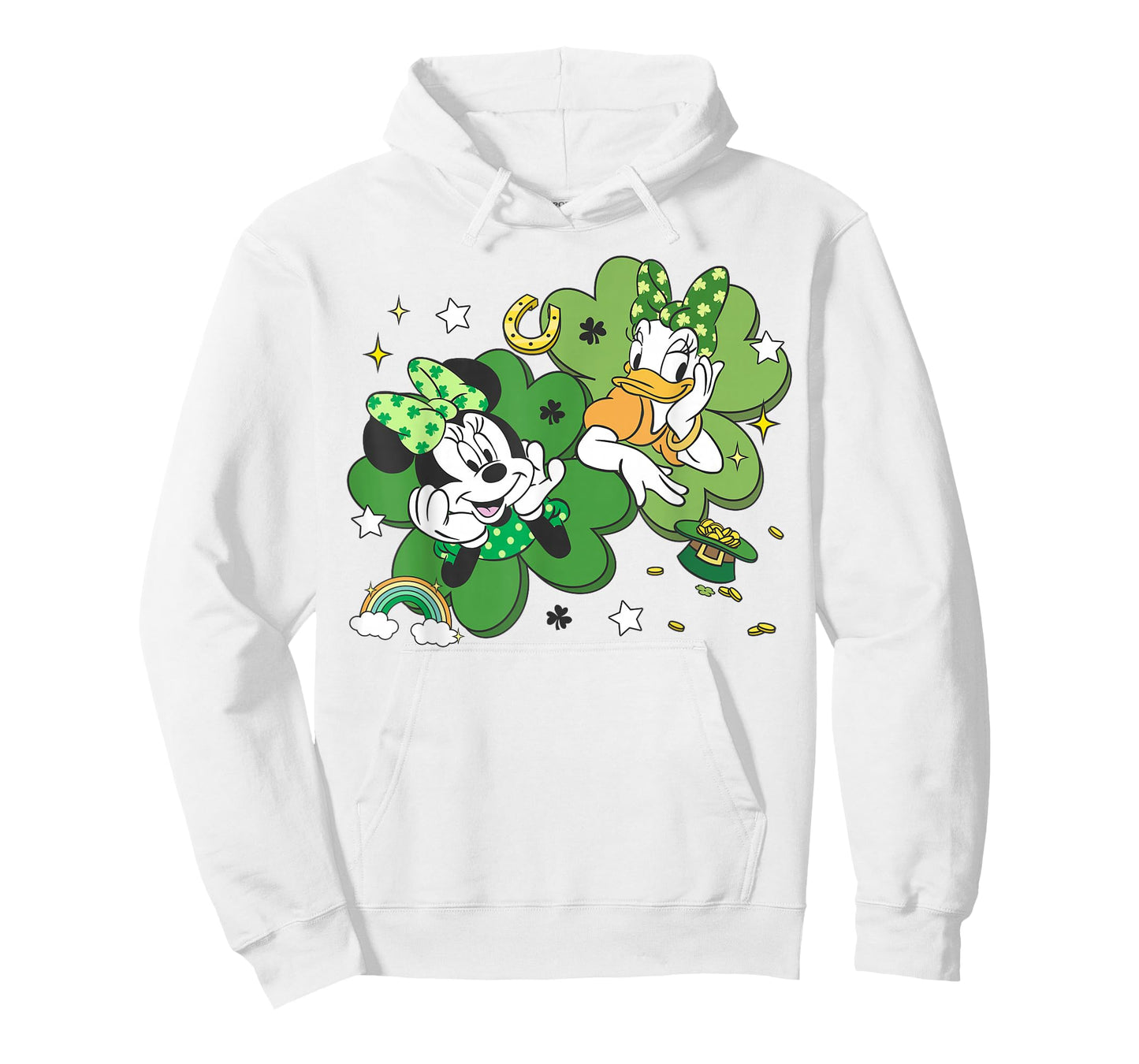 Disney Mickey and Friends St Patrick's Day Minnie Daisy Duck T-Shirt