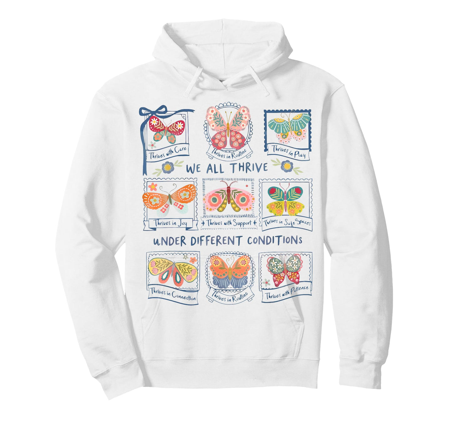 We All Thrive Under Different Conditions Autism Awareness T-Shirt