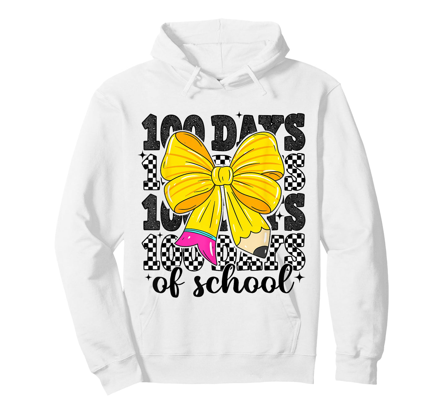 100 Days of School Preppy 100th Day of School Teacher Kids T-Shirt