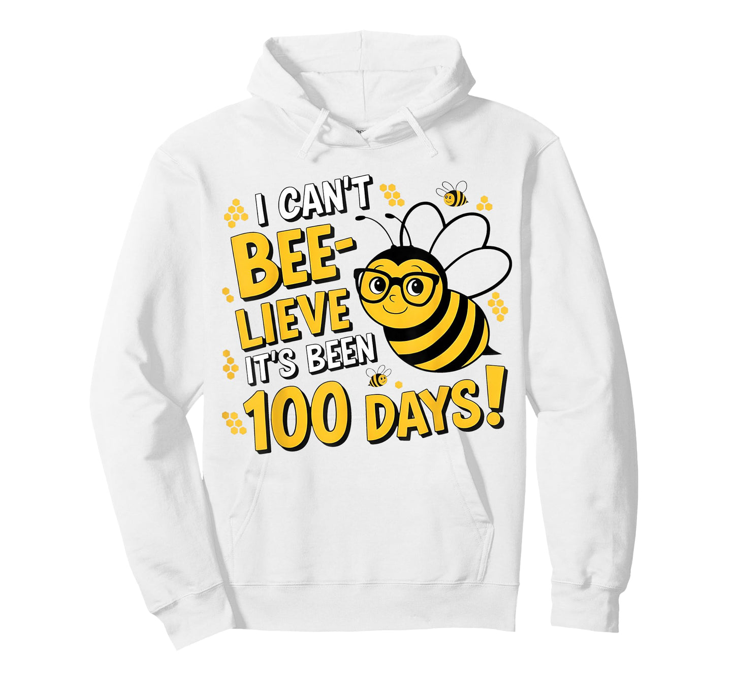 I Can't Believe It's Been 100 Days of School Bee 100th Kids T-Shirt