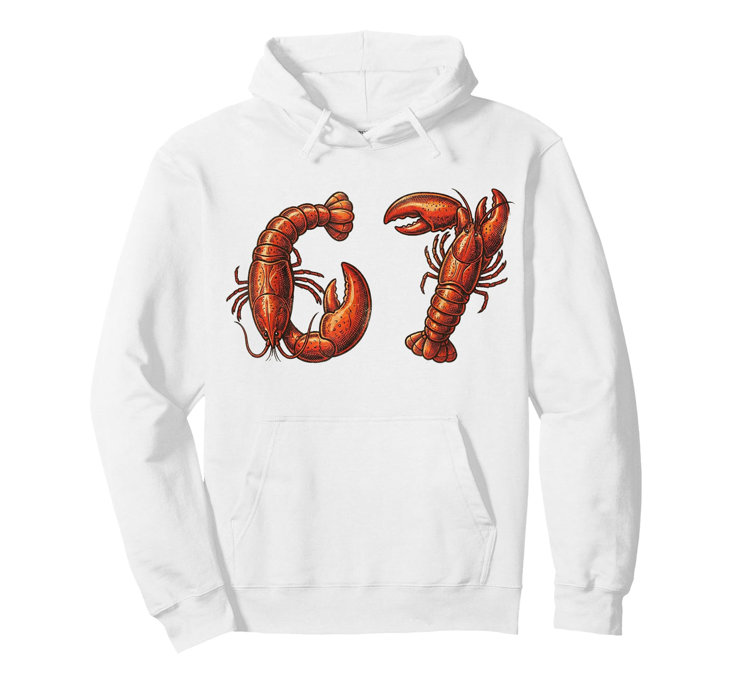 67 Crawfish 6 7 for Kids Cute Lobster Claws Cajun Food Boys T-Shirt