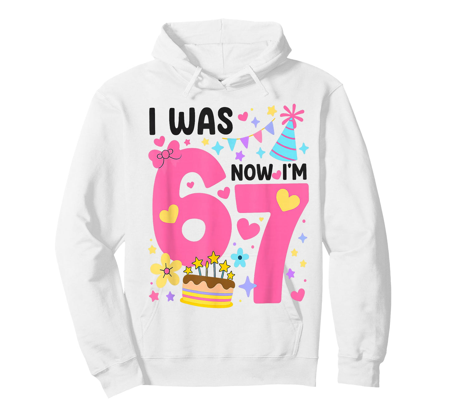 I was 6 Now I'm 7 Year Old Birthday 7th Kids Coquette Bow 67 T-Shirt