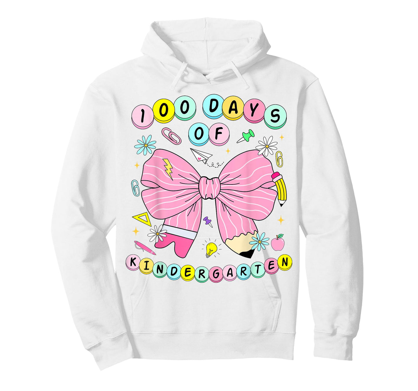 100 Days of Kindergarten Girls Coquette 100th Day of School T-Shirt