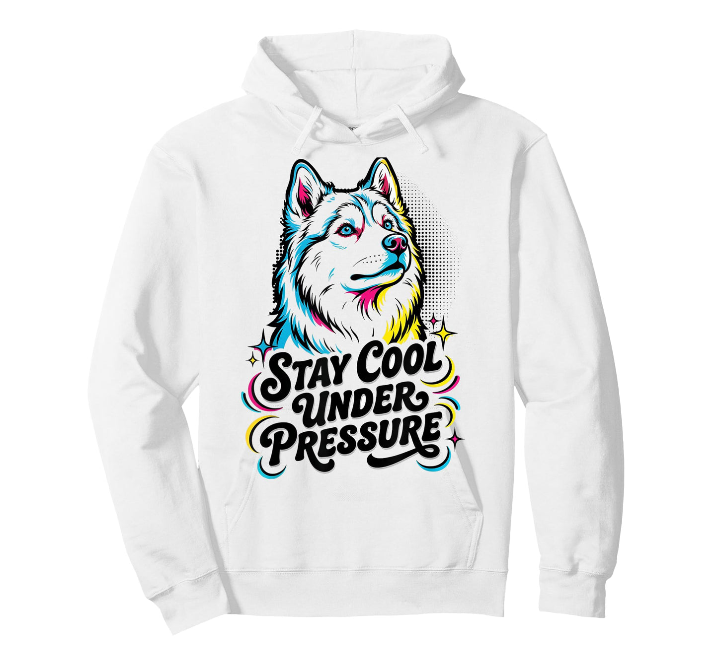 Siberian Husky - Stay Cool Under Pressure T-Shirt