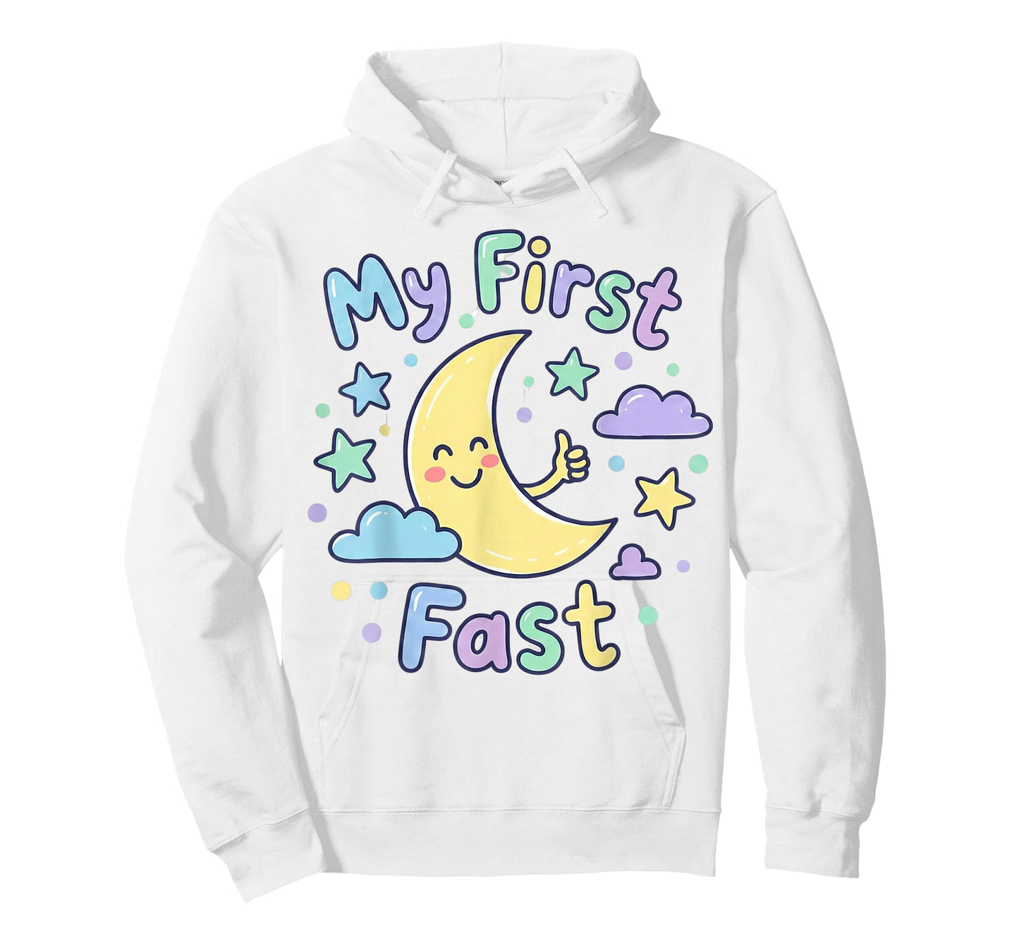 My First Ramadan Fast Cute Moon Shirt Kids Toddler T-Shirt