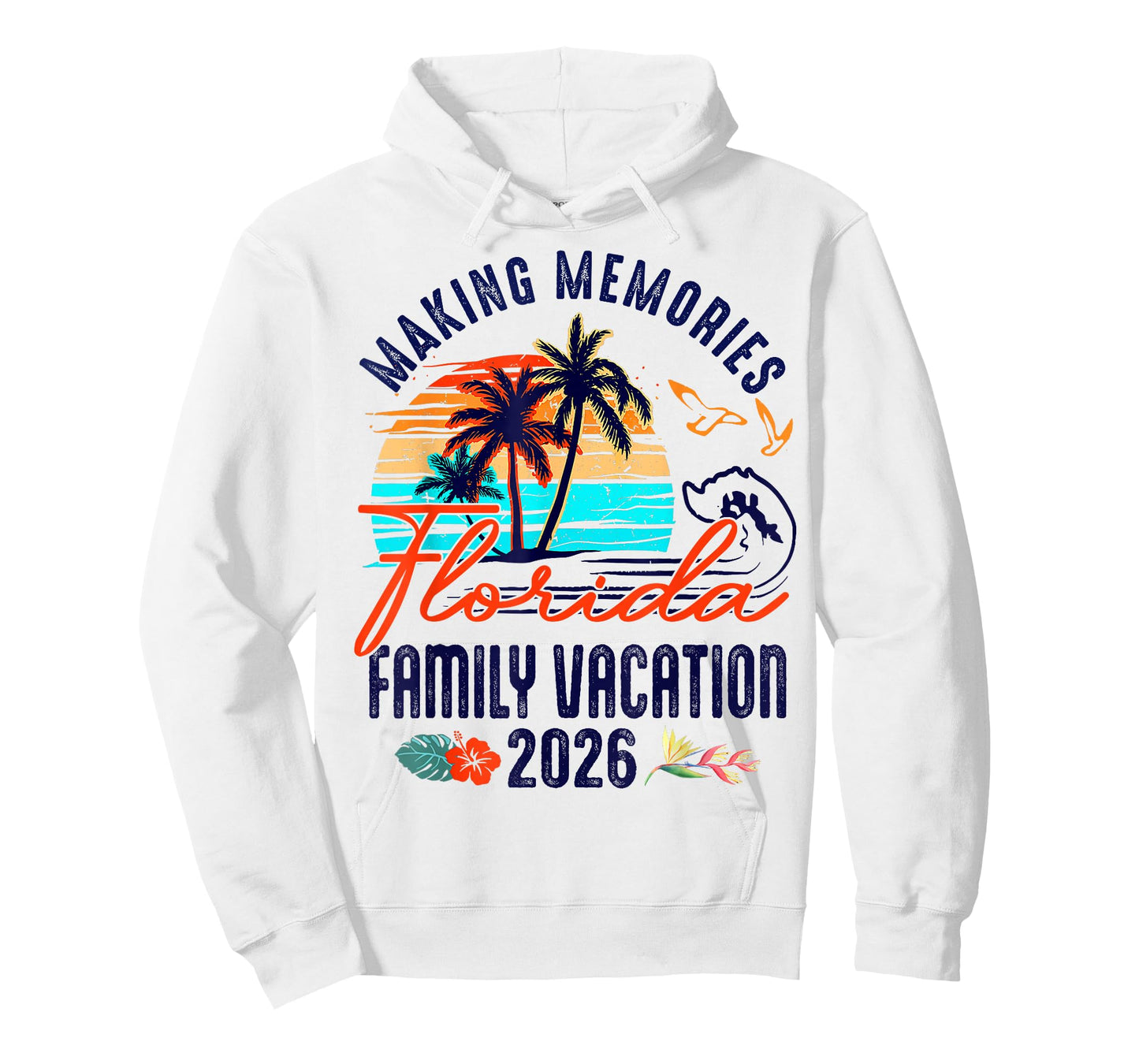 Family Florida Vacation 2026 Summer Vacation Matching Group T-Shirt