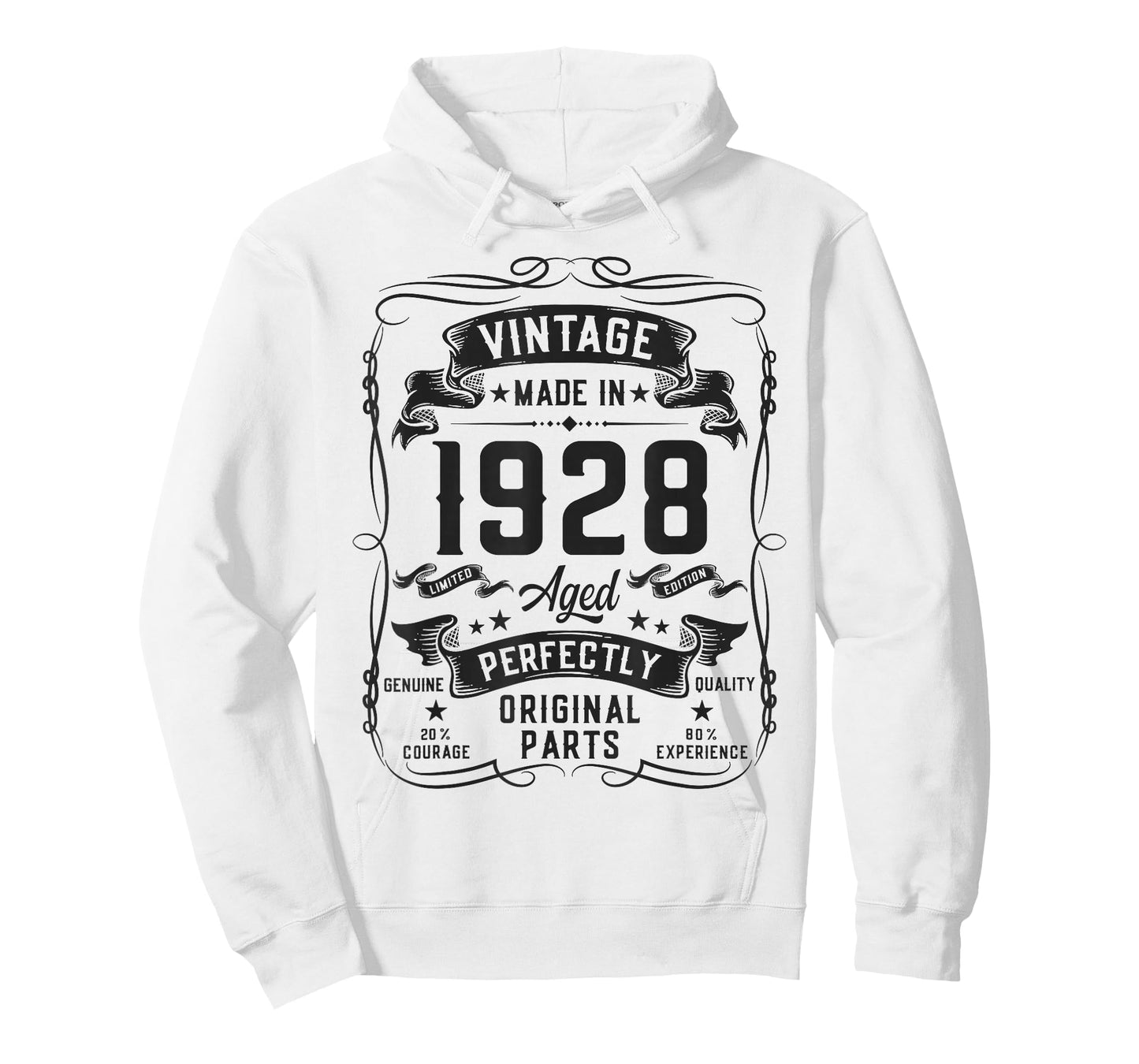 Vintage 1928 98yr 98th Birthday Gifts for Men 98 Years Old T-Shirt