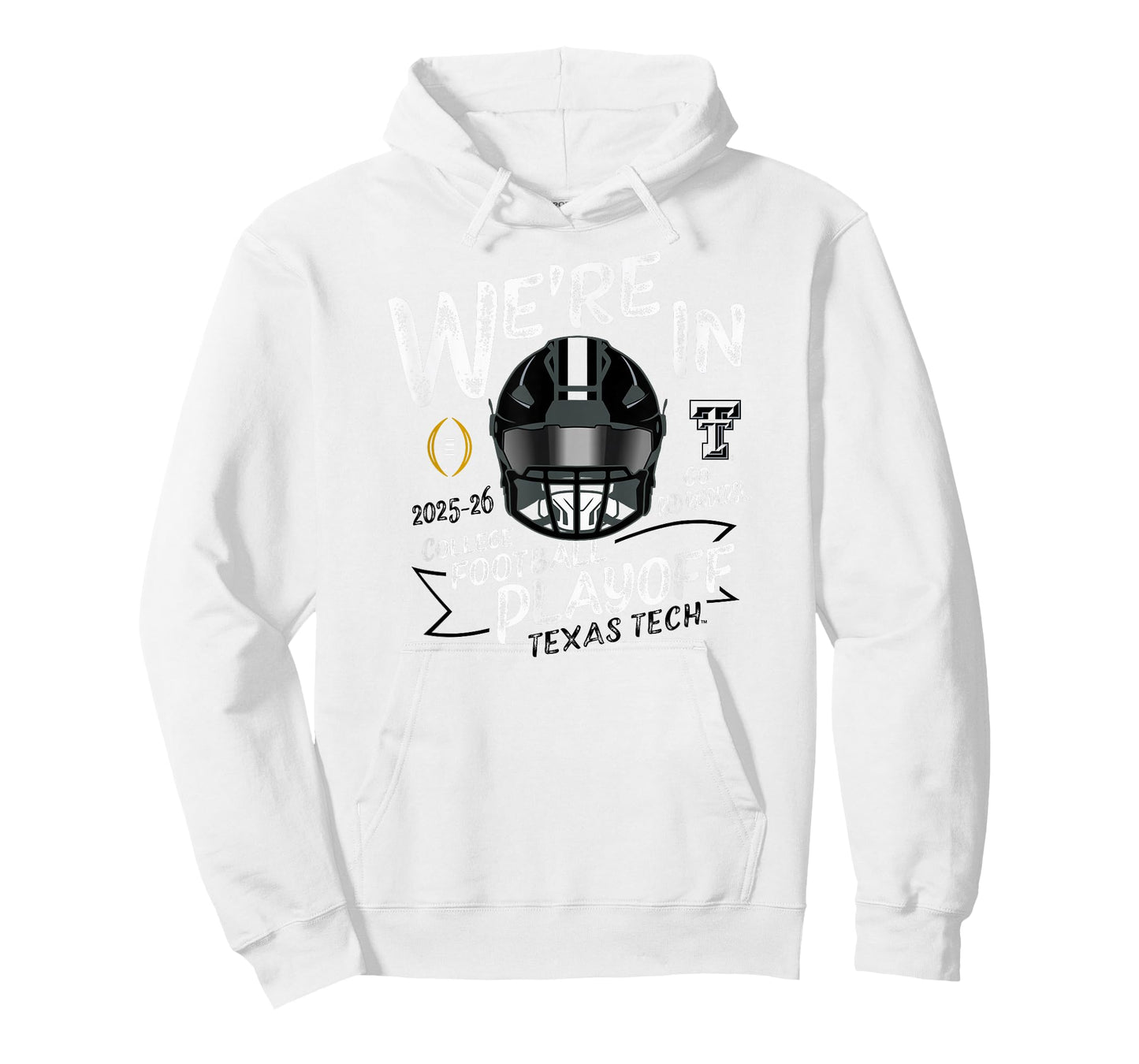 Texas Tech Red Raiders College Football Playoff 2025-26 Red T-Shirt