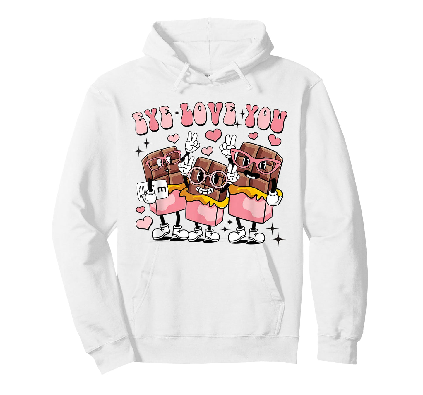 Women Eye Love You Valentine Optometry Sight Squad Optician T-Shirt