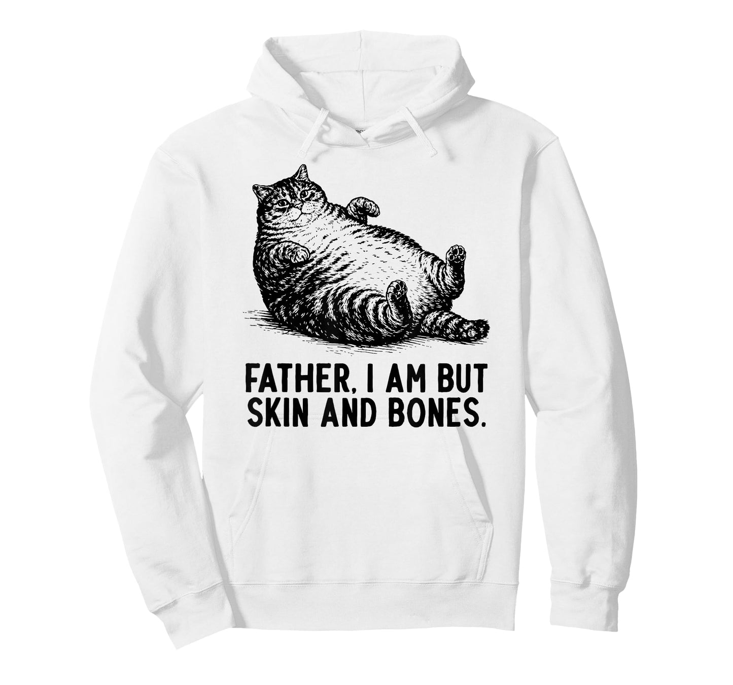 Cat Father I Am But Skin and Bones T-Shirt