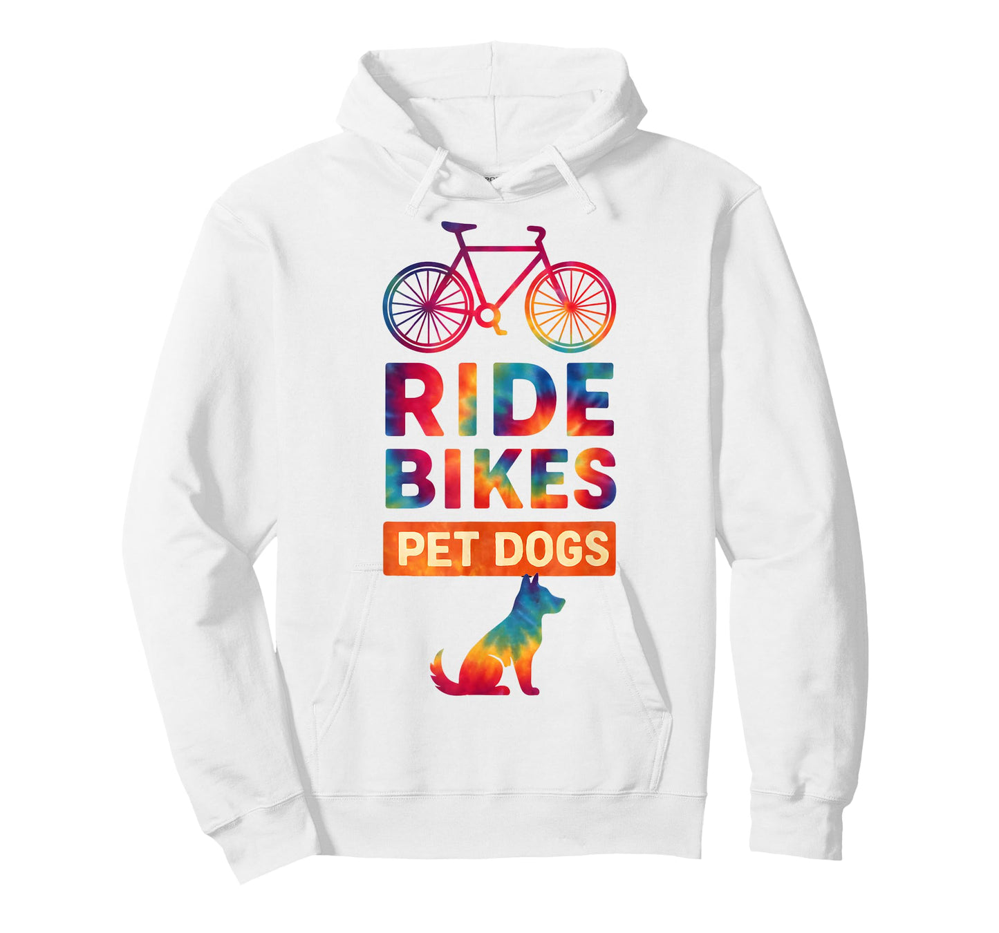 Ride Bikes Pet Dogs Bicycle Cycling Biking Dog Lover T-Shirt