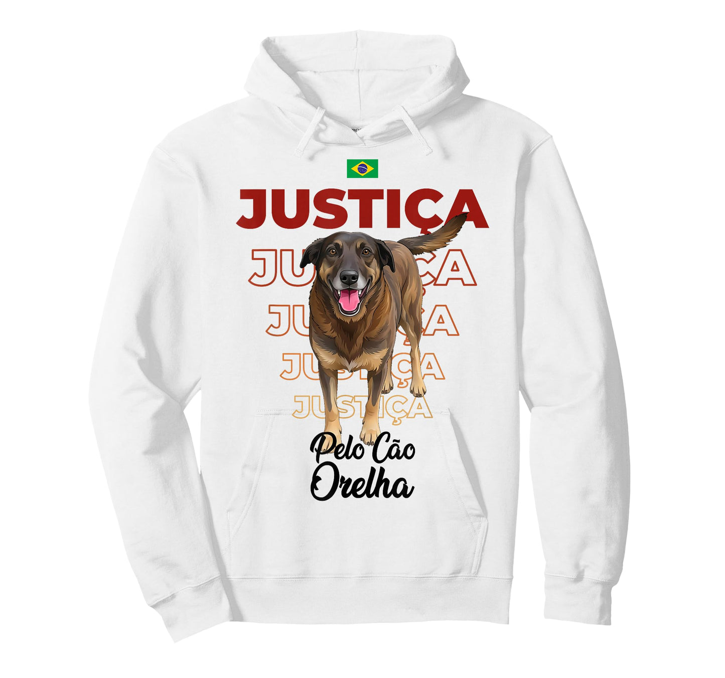Cao orelha cachorro Brazil T-Shirt