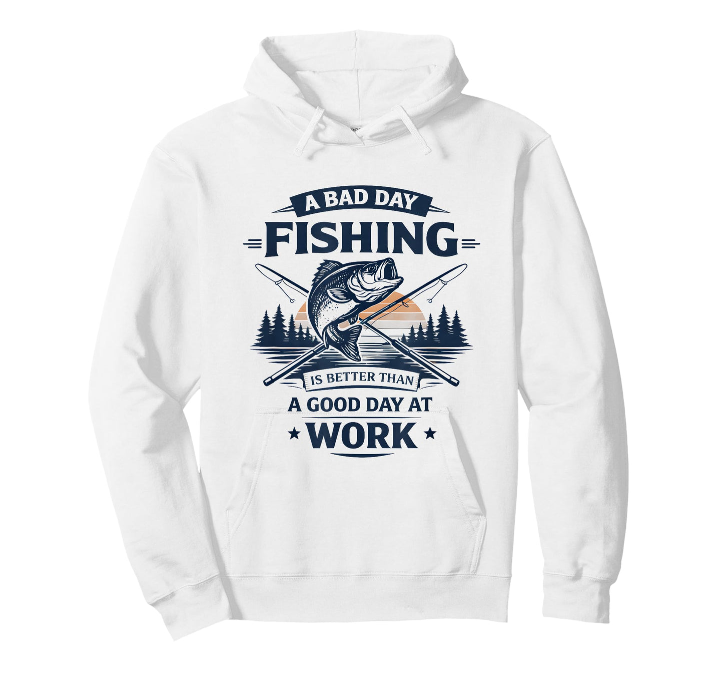 A Bad Day Fishing is Better Than A Good Day at Work T-Shirt