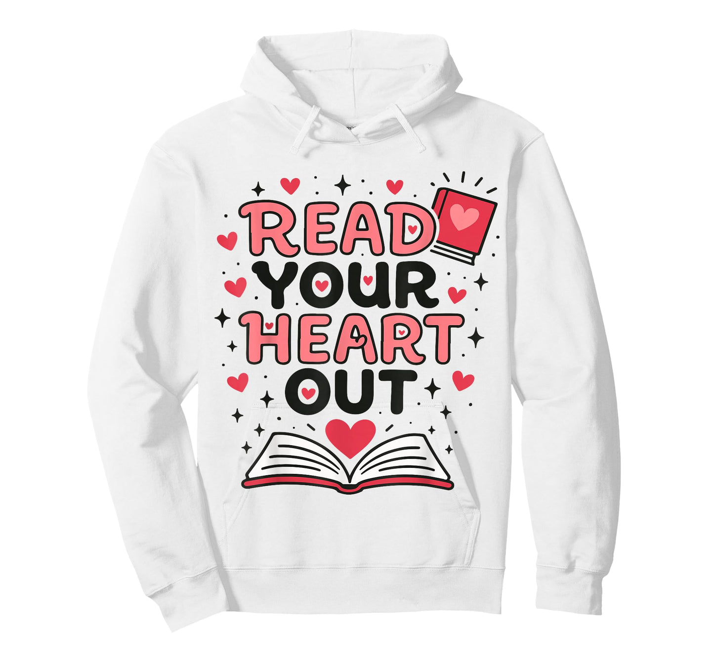 Read Your Heart Out Love Book Valentine Teacher Bookworm T-Shirt