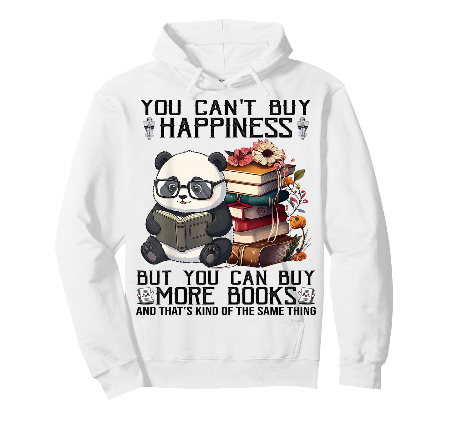 Teacher Bookworm Book Lover Panda Reading Book Librarian Tee T-Shirt