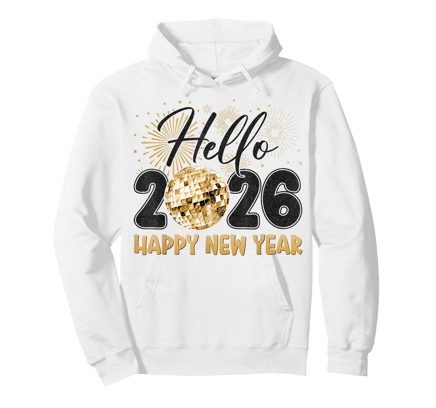 Hello 2026 Happy New Year 2026 New Year's Eve Party Matching T-Shirt