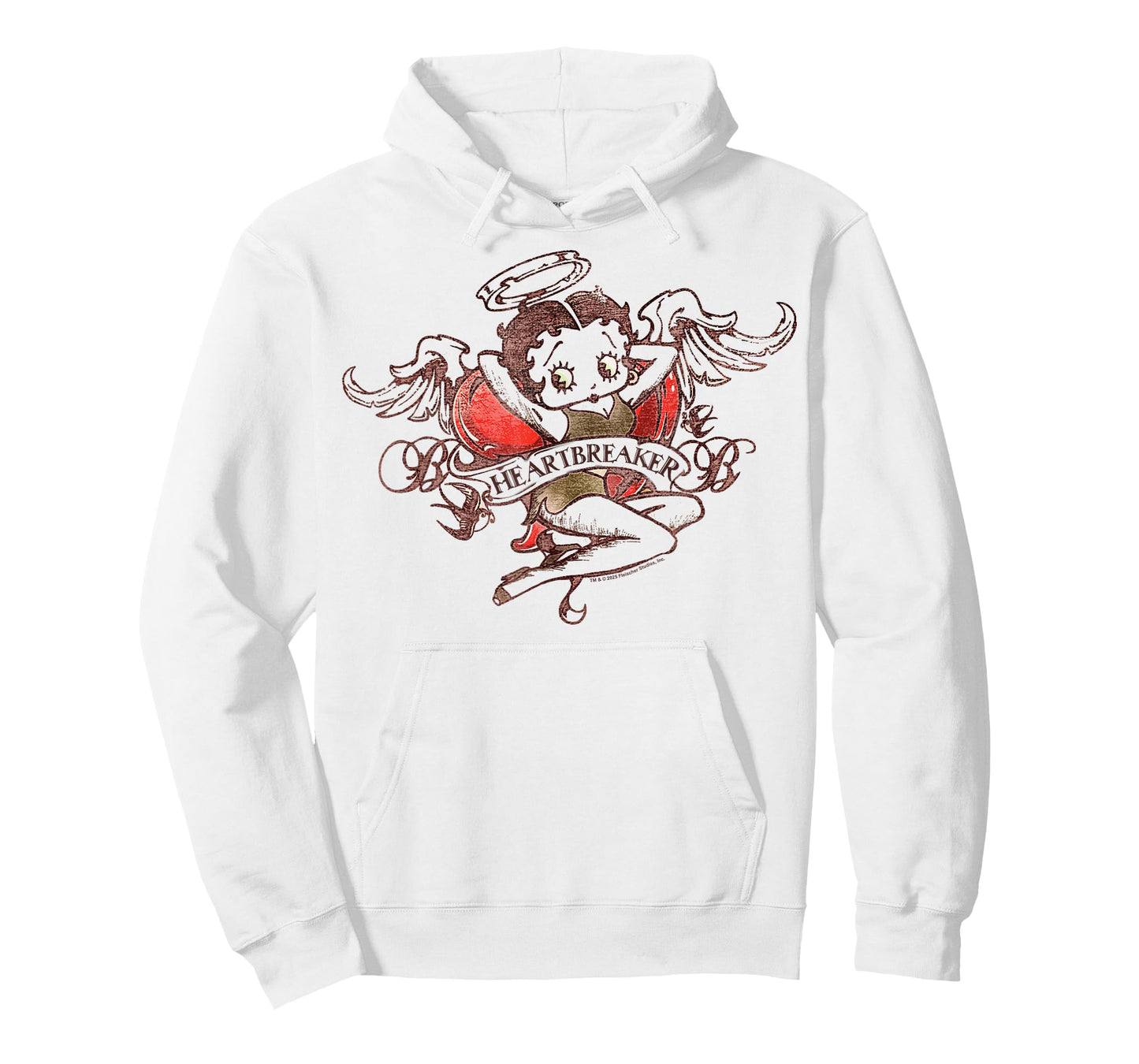 Betty Boop Betty Heartbreaker Angel T-Shirt