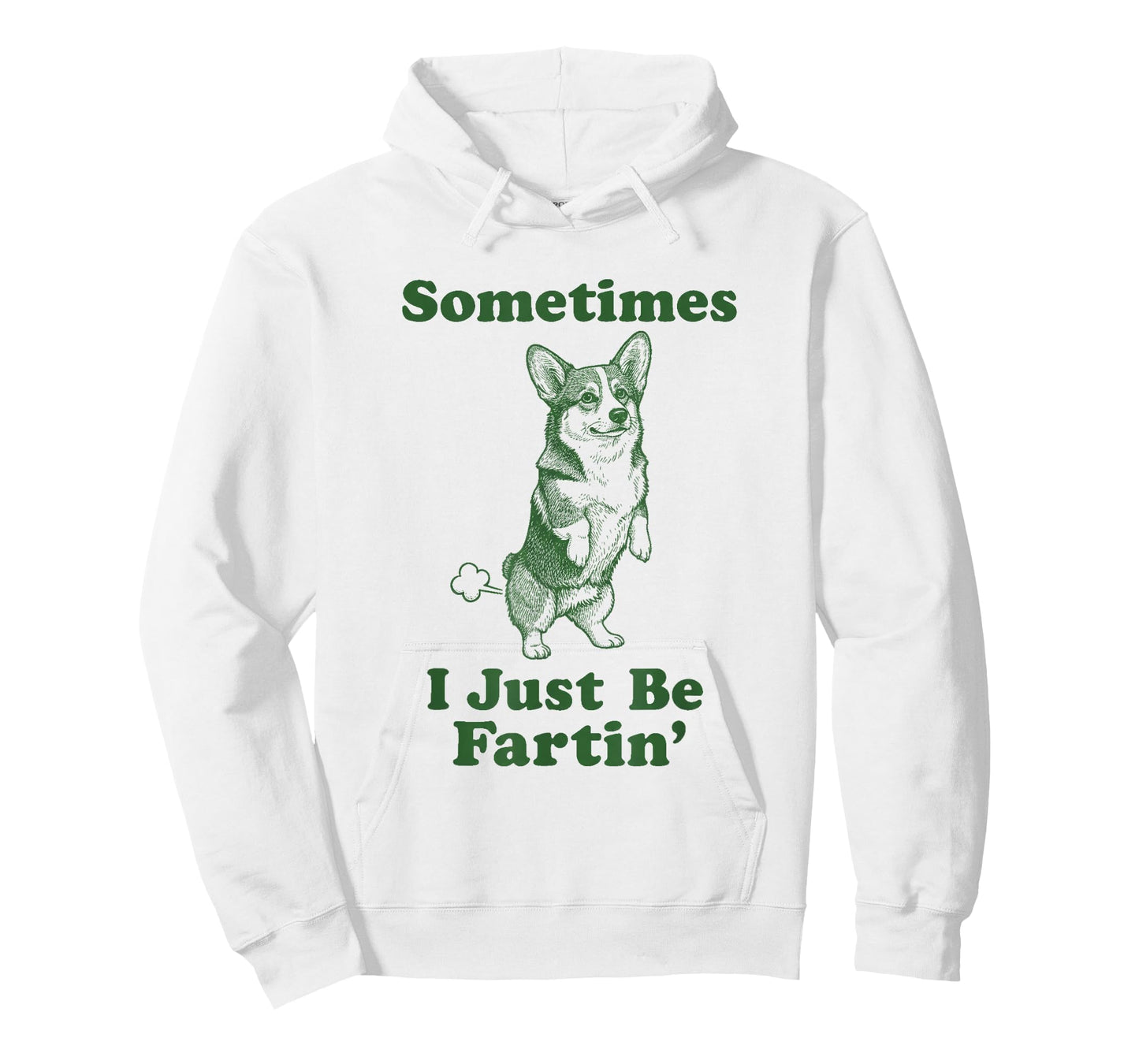 Corgi Fart Dog Lover Humor Sometimes I Just Be Fartin' Men T-Shirt