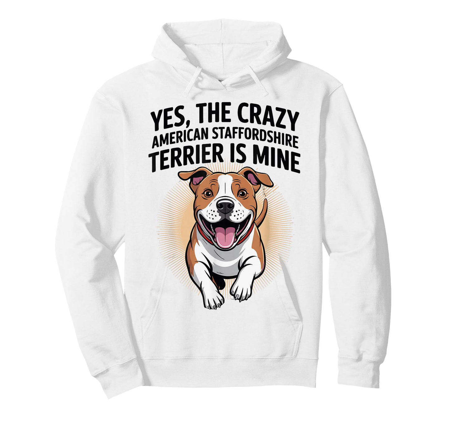 Amstaff Pet Dog Lover Funny American Staffordshire Terrier T-Shirt