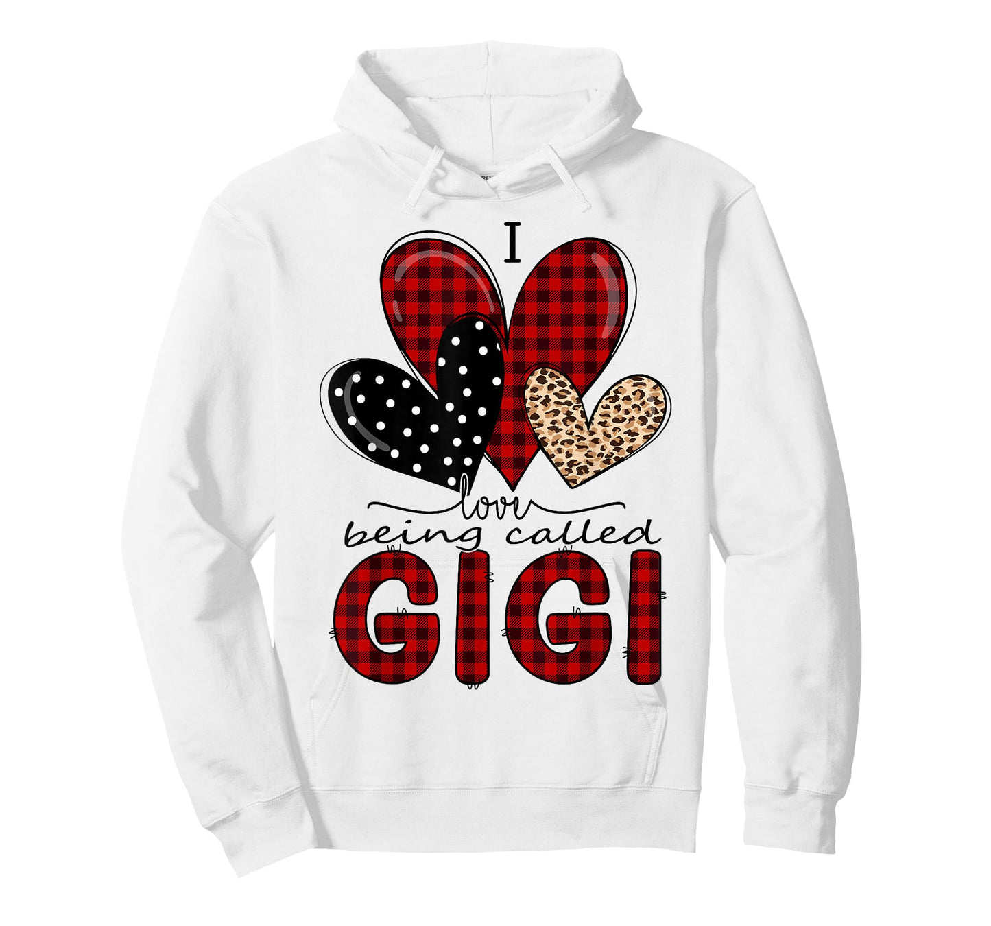 I Love Being Called Gigi Grandma Valentine Mother's Day T-Shirt