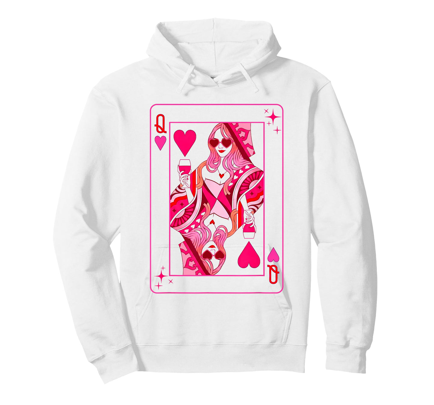 Queen of Hearts Valentine Her Mother Mom Bachelorette Party T-Shirt