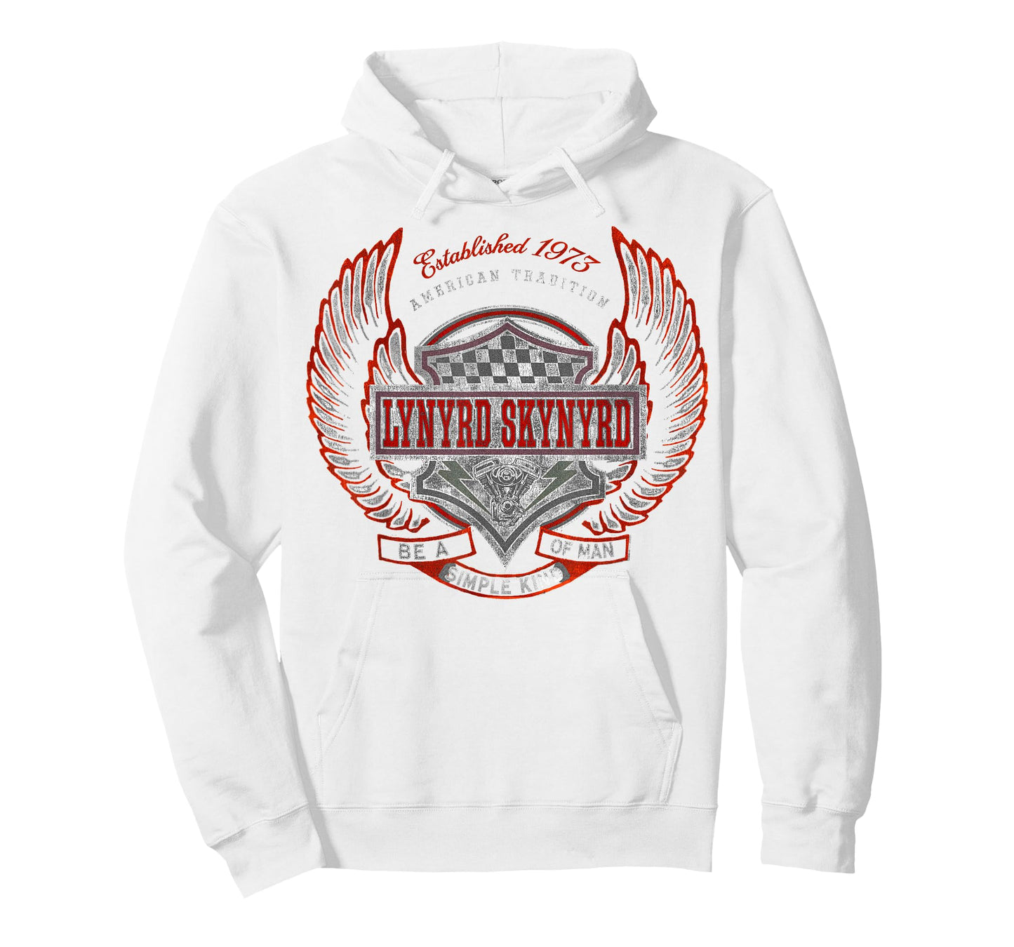 Lynyrd Skynyrd Simple Man 1973 Rally Race Car Biker Fan Rock T-Shirt
