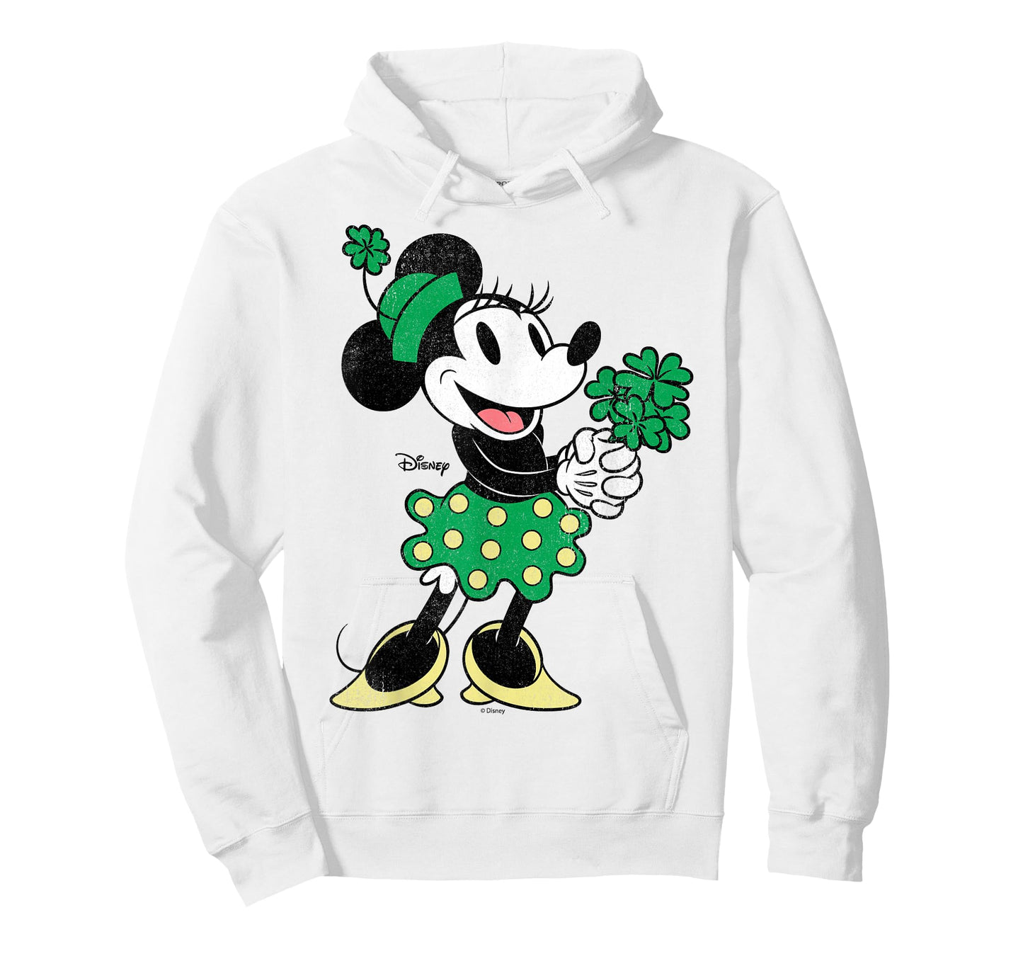 Disney Mickey and Friends Minnie St. Patrick's Day Clover T-Shirt