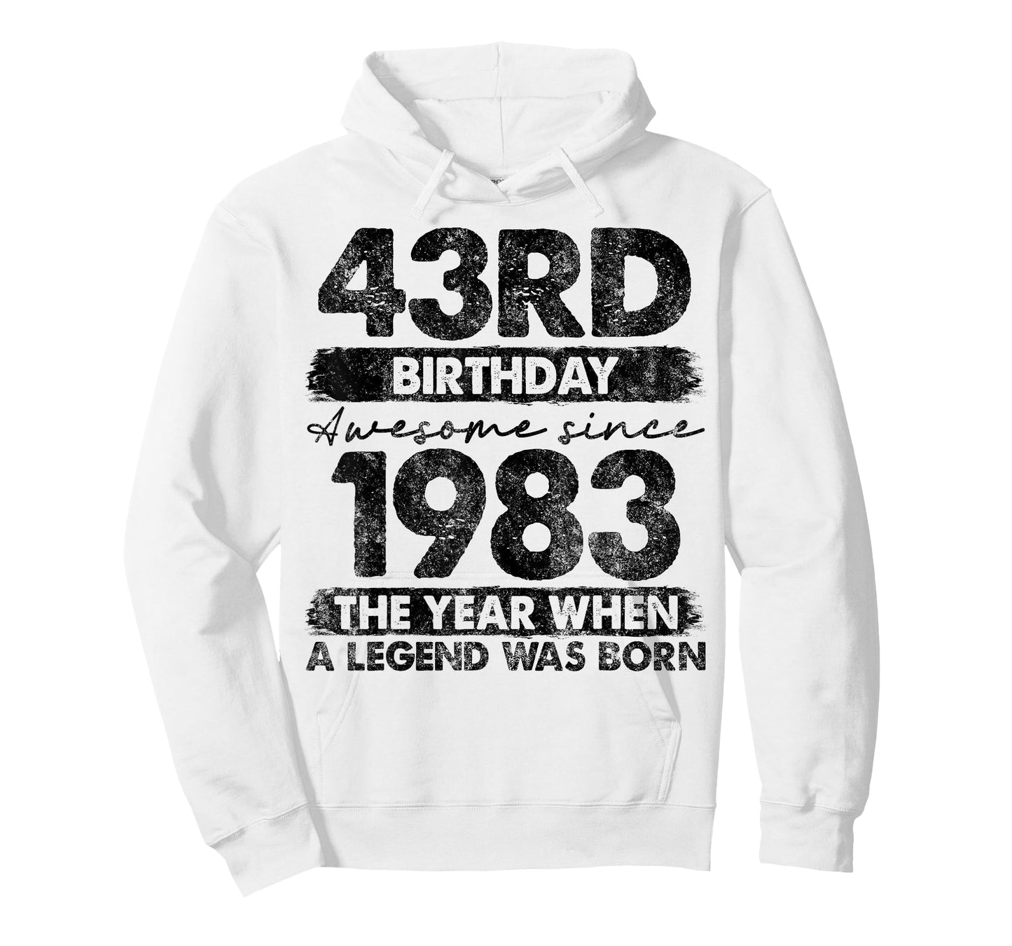 43 Year Old Gifts Vintage 1983 Limited Edition 43rd Birthday T-Shirt