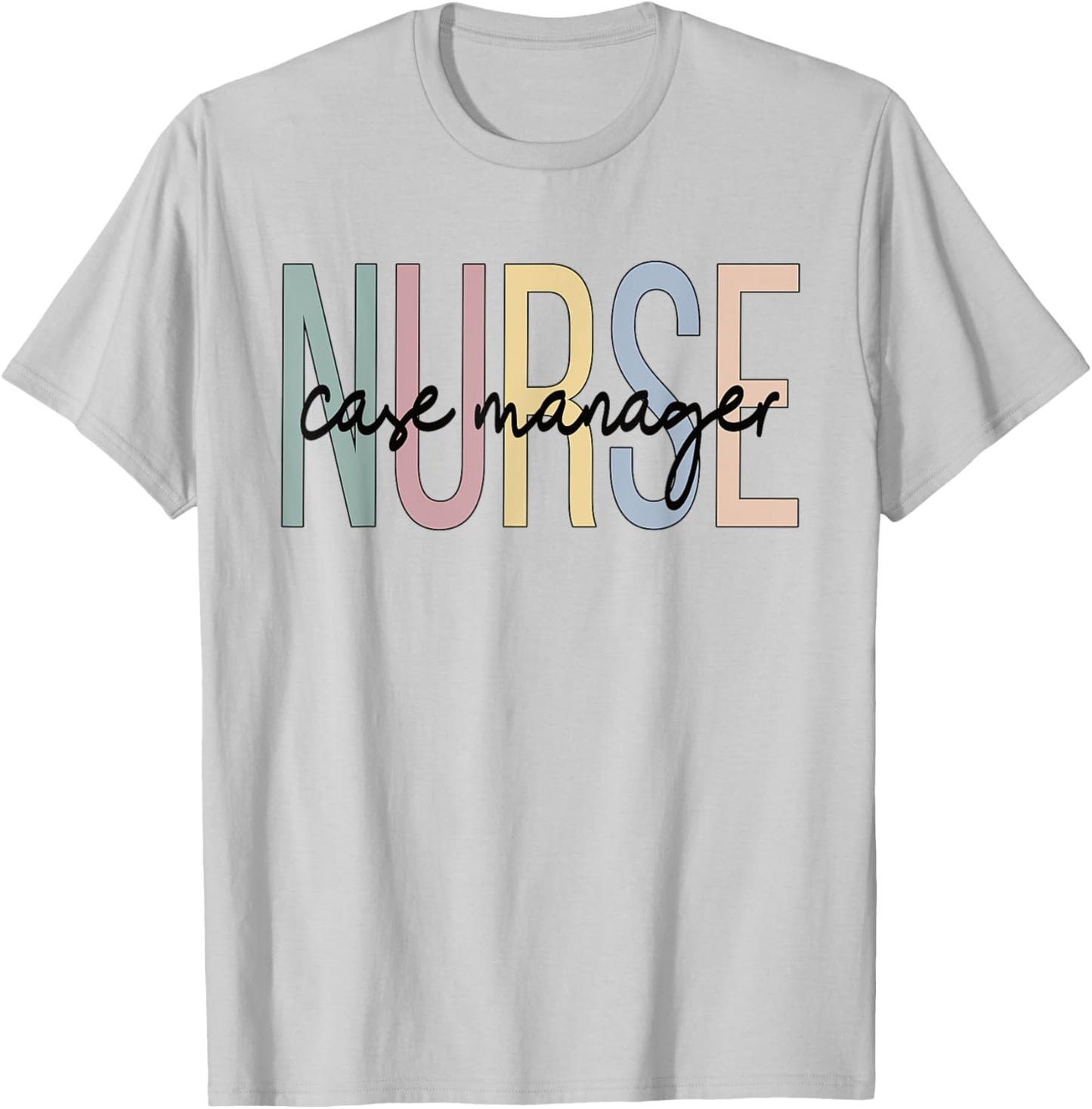 Nursing Case Management Boho Nurse Case Manager T-Shirt - T-Shirt | Ash