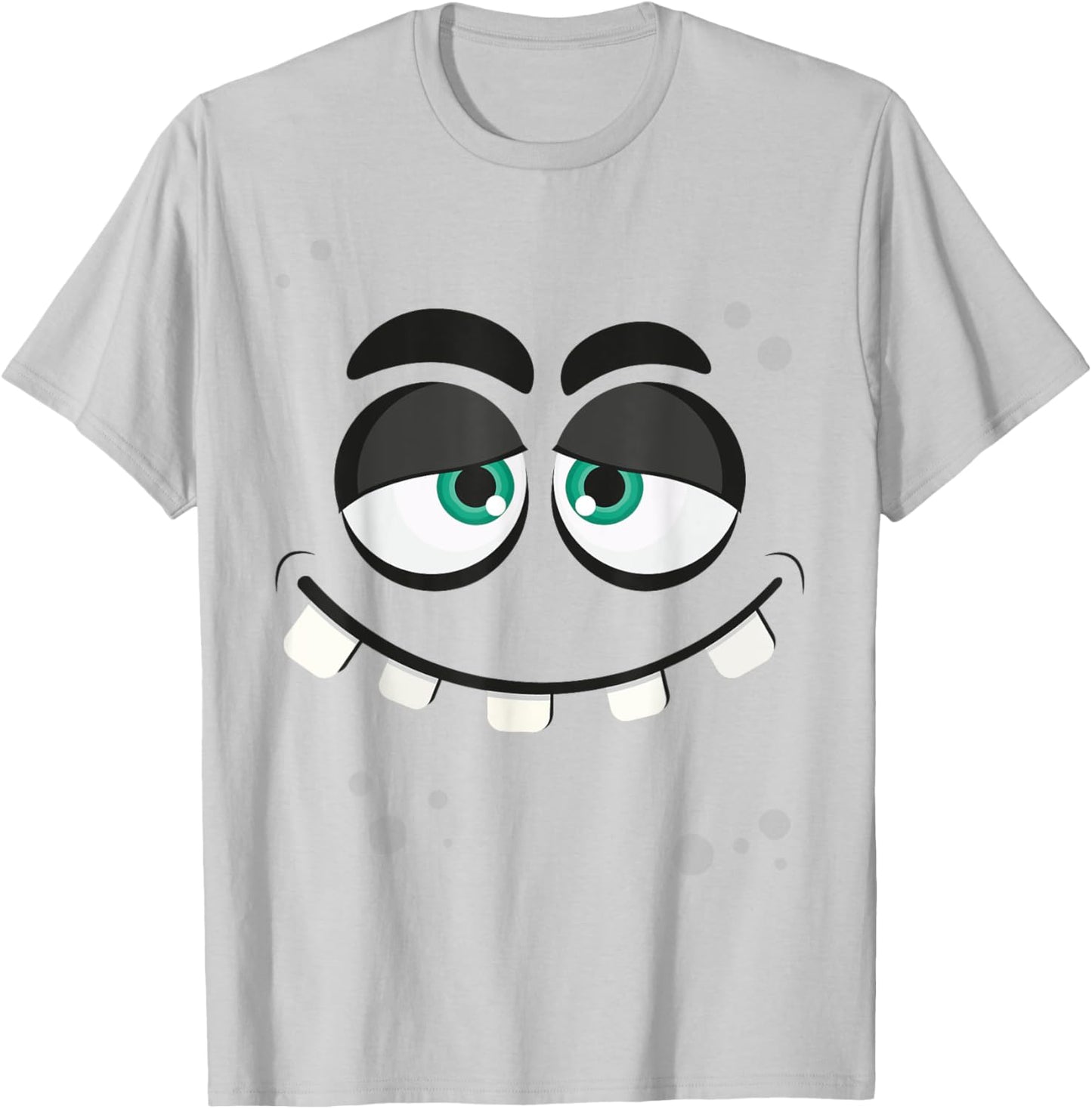 Monster Face T-Shirt - T-Shirt | Ash
