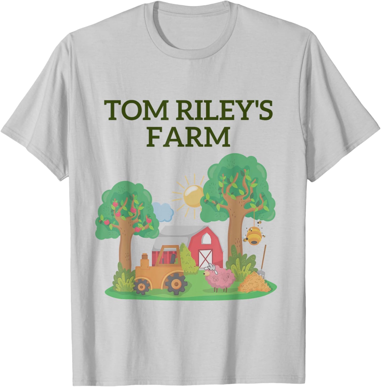 Tom Riley's Farm - Adventures in Odyssey T-Shirt - T-Shirt | Ash