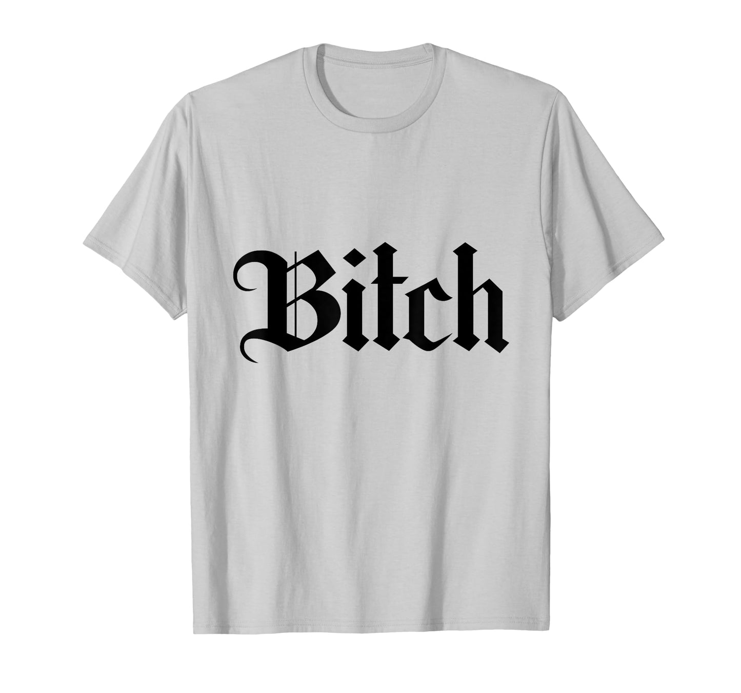 Offensive Vulgar Aesthetic BITCH Edgy Pink E-girl E-boy T-Shirt