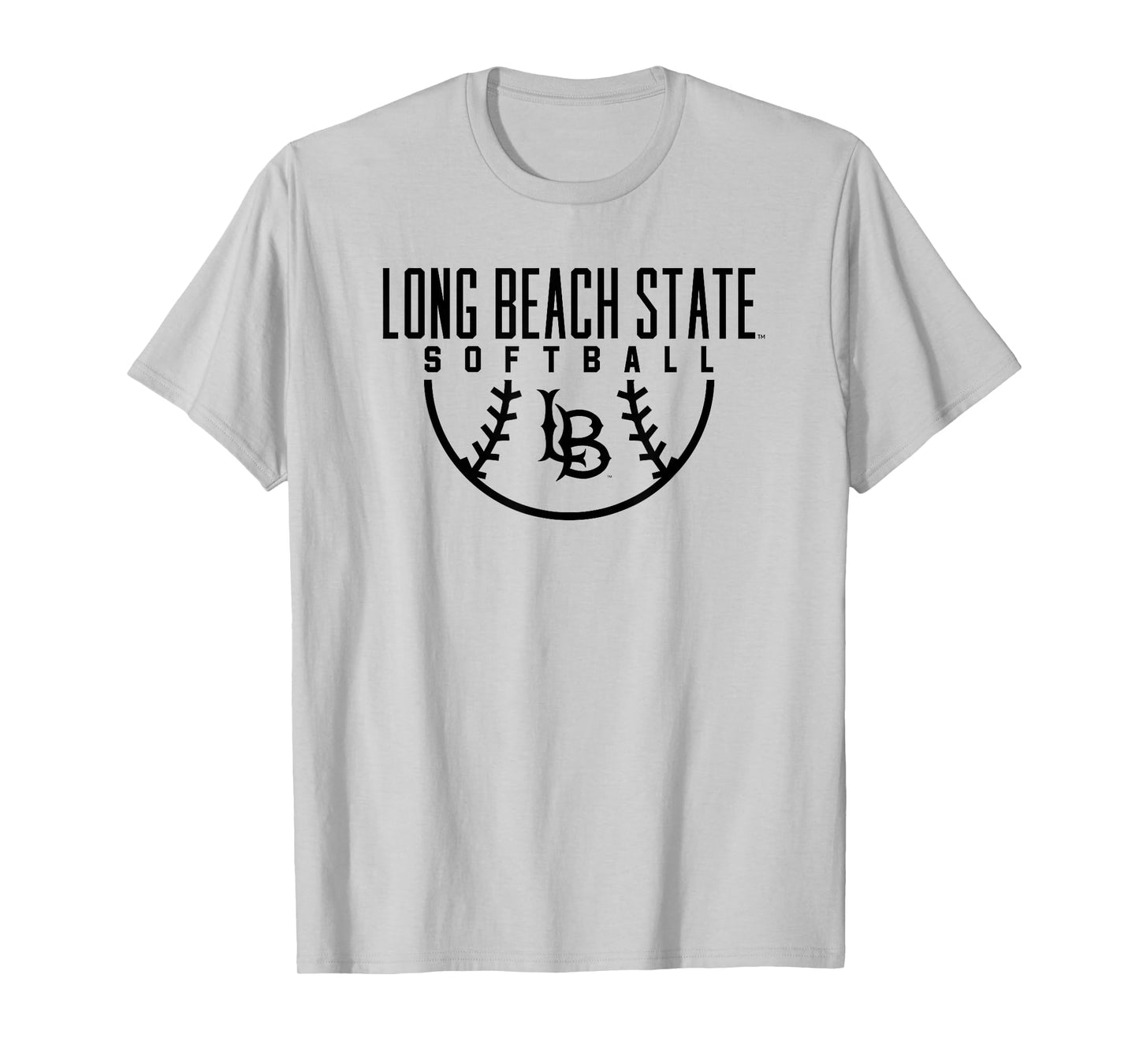 Cal State Long Beach CSULB Softball Arch T-Shirt