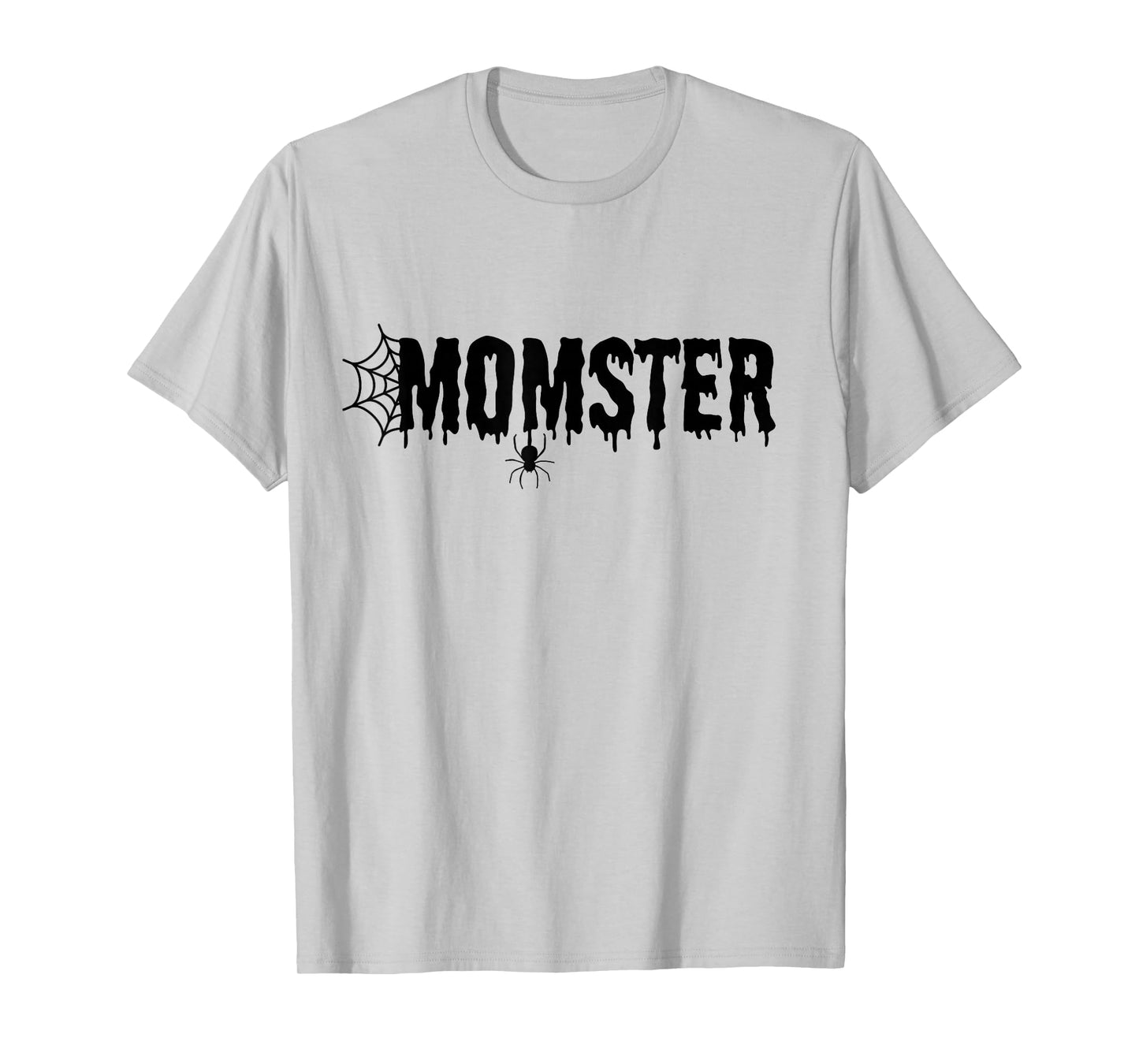 Momster Funny Halloween Shirt for Women Mom Costume Family T-Shirt
