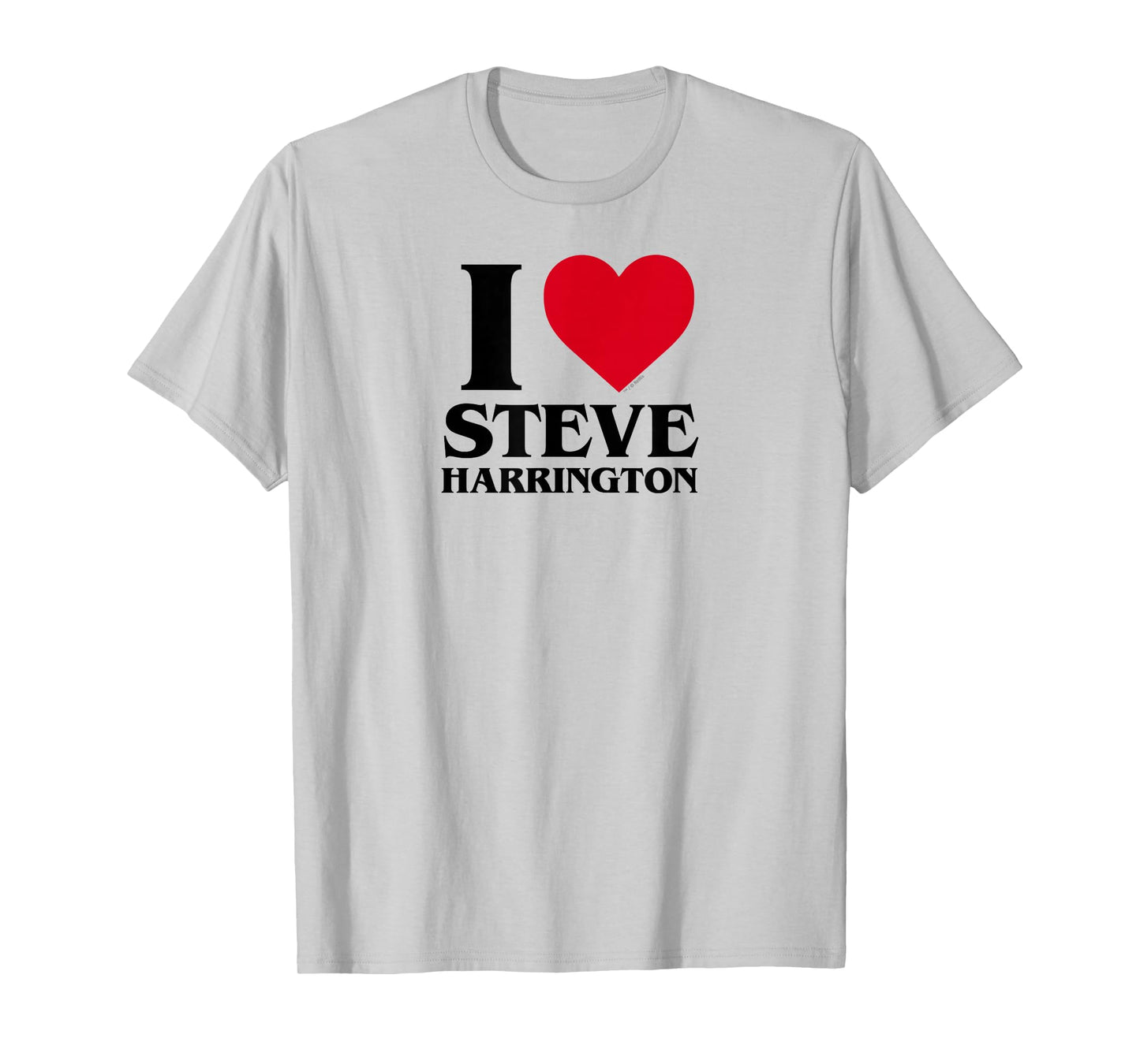Stranger Things Steve Harrington Heart Officially Licensed T-Shirt