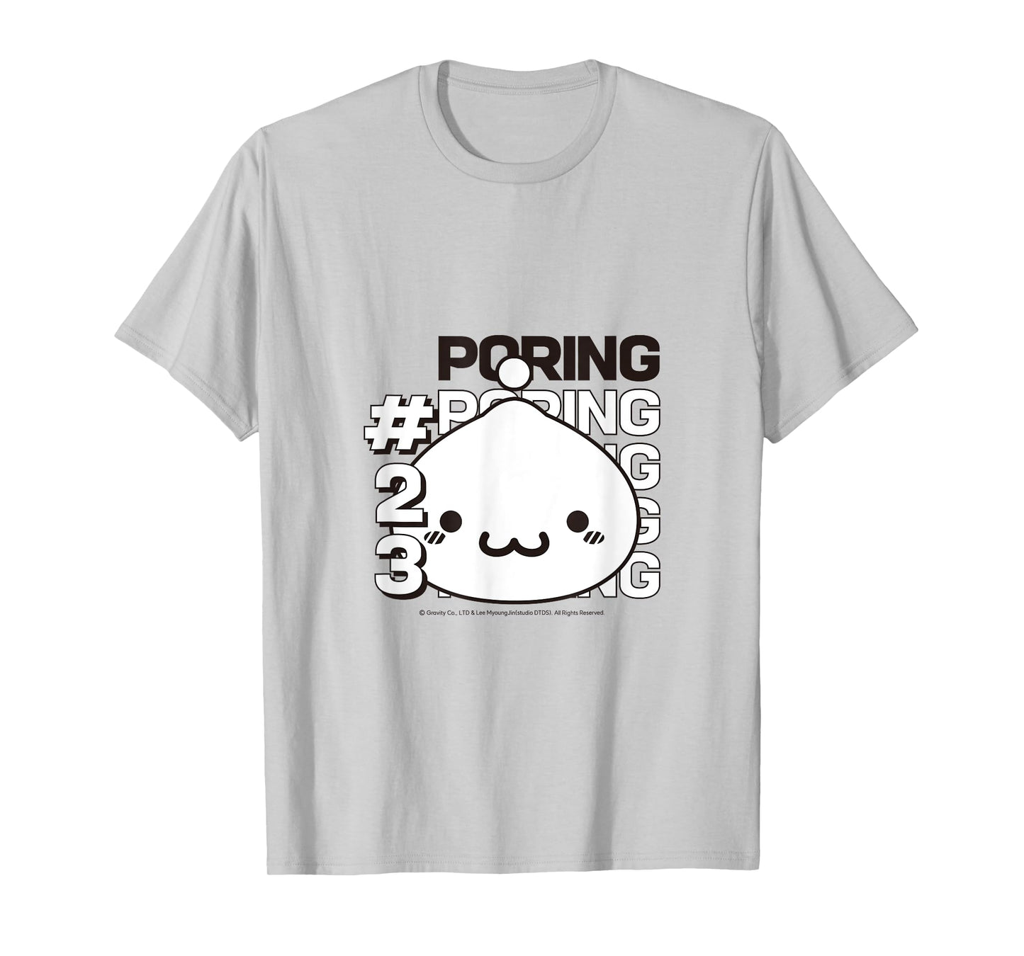 Ragnarok 23rd Anniversary PORING Character for Gaming Fans T-Shirt