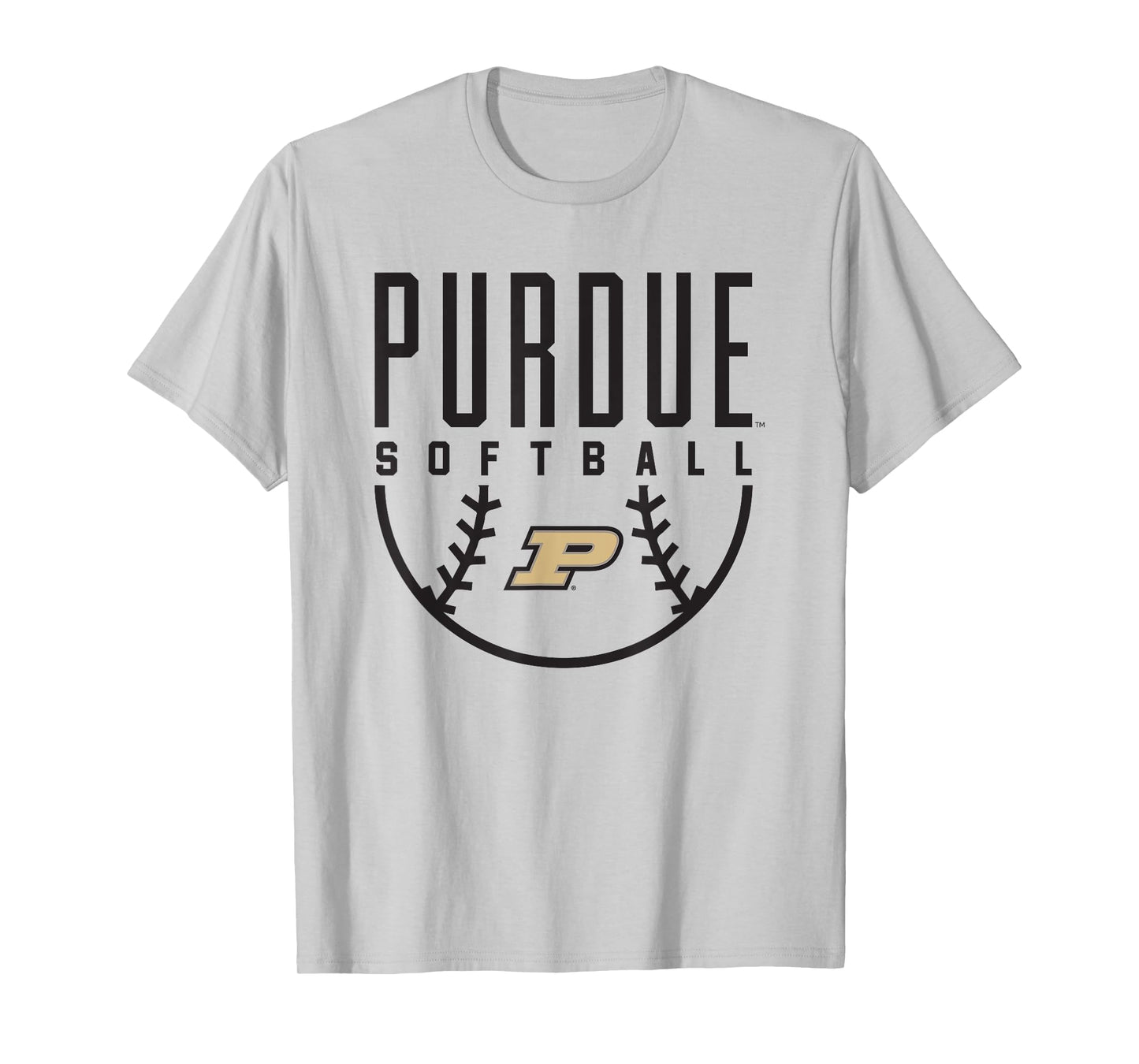 Purdue University Boilermakers Softball Arch T-Shirt