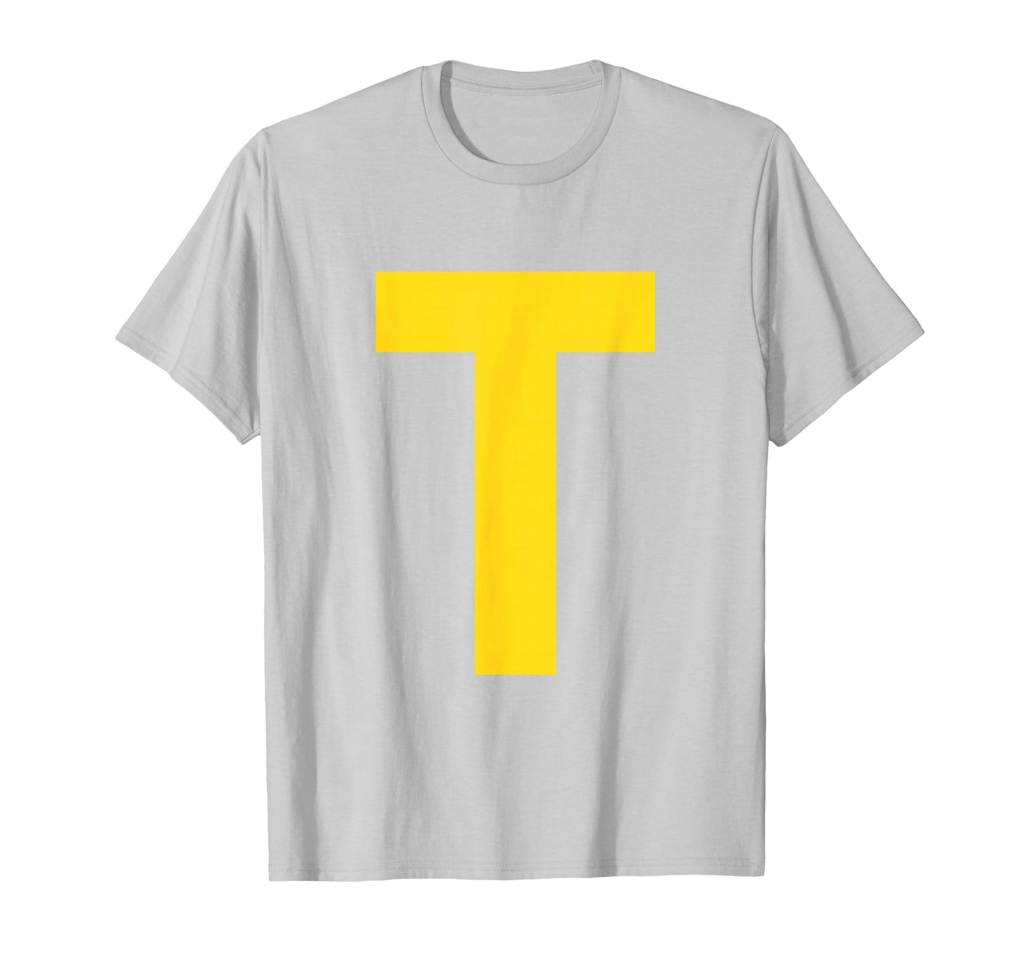 Letter T Funny Group Costume Pretend Halloween Costume T-Shirt