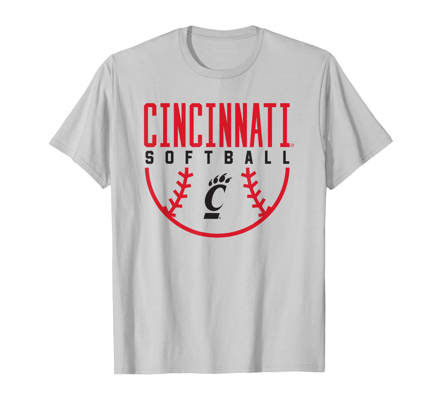 University of Cincinnati Bearcats Softball Arch T-Shirt