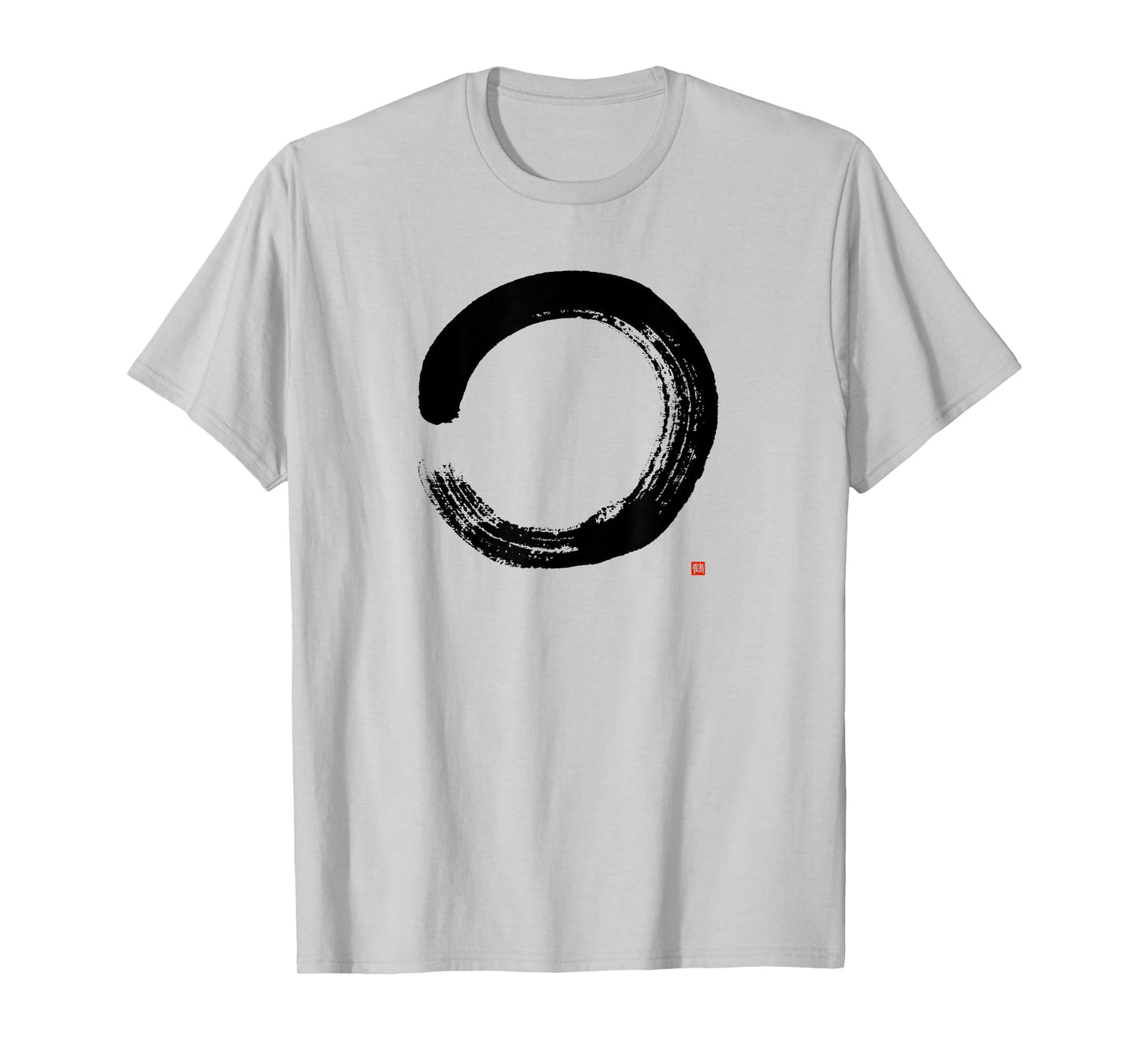 Zen Enso Circle Hand-brushed Japanese Zen Enso Calligraphy T-Shirt