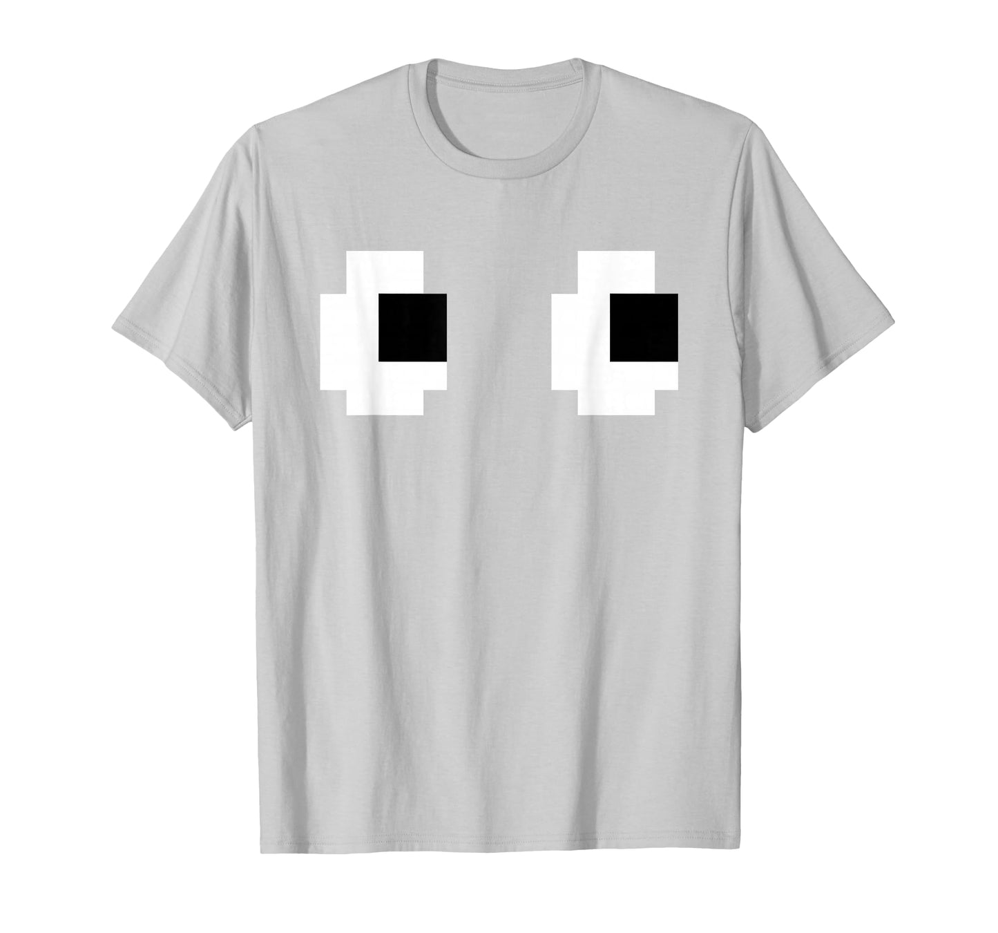 Retro Arcade Video Game Ghost Eyes Halloween Group Costume T-Shirt