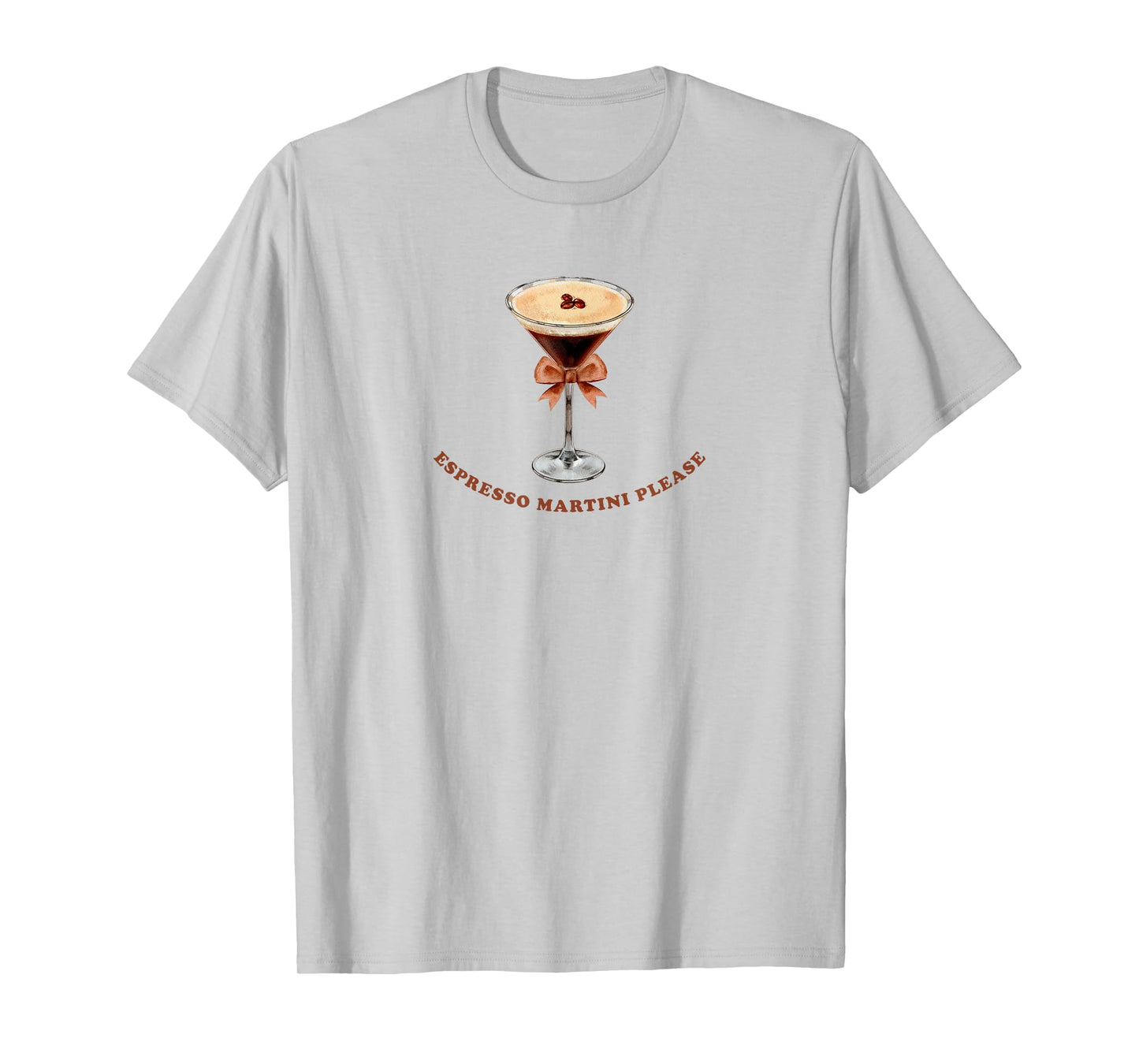 Espresso Martini Please Cute Coffee Martini Cocktail T-Shirt